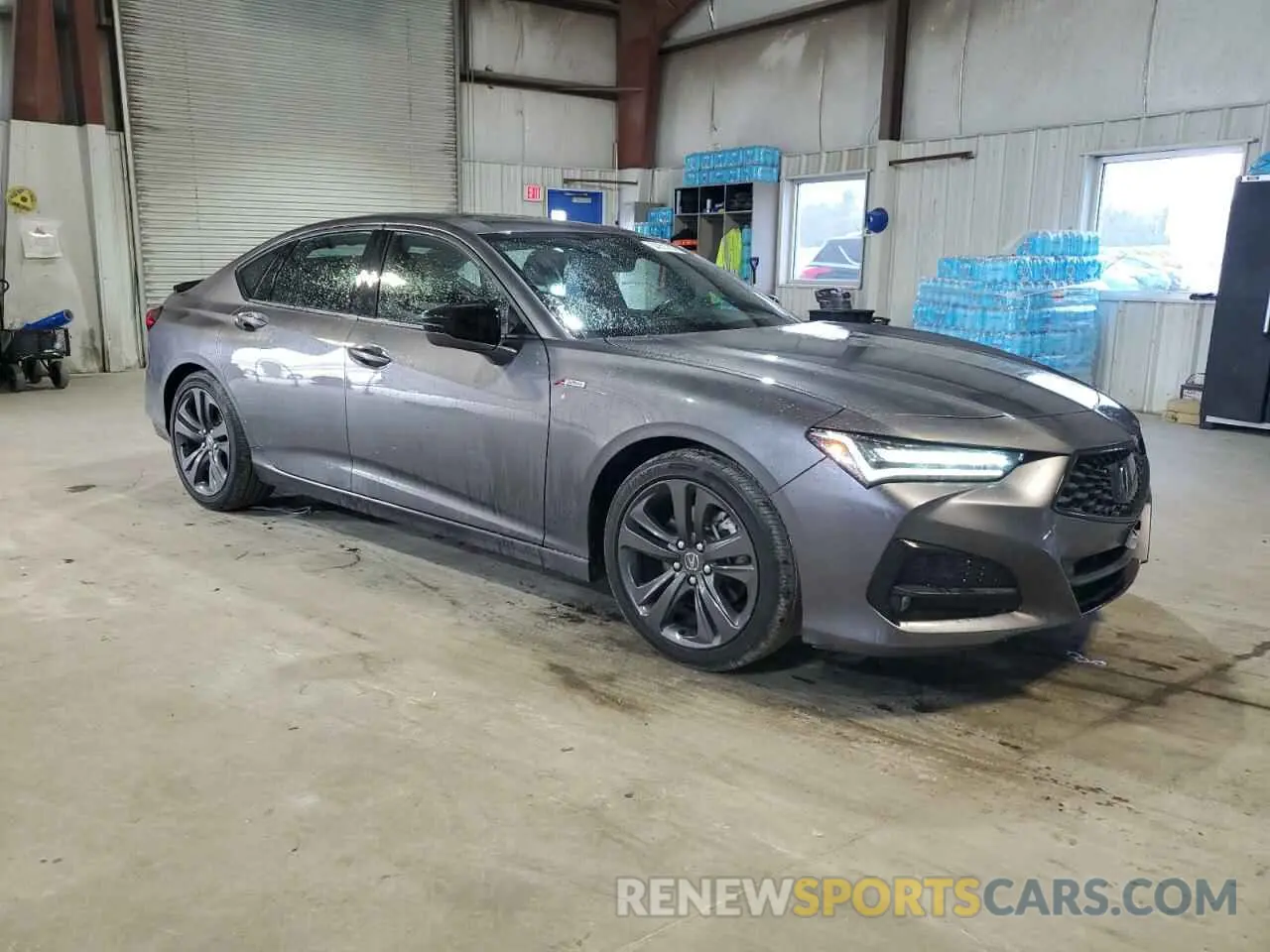 4 fotografías del automóvil dañado 19UUB5F51NA002631 ACURA TLX 2022