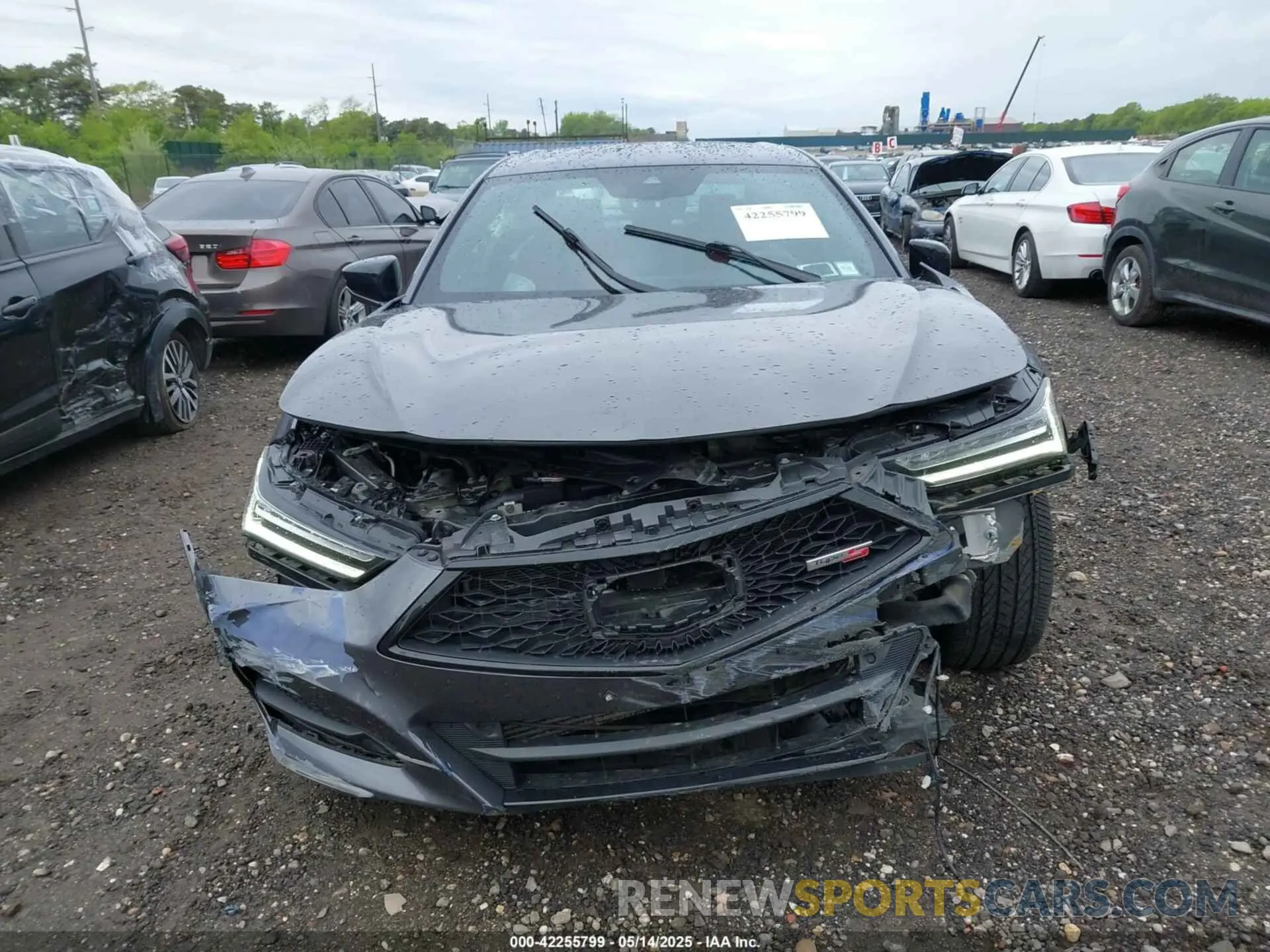 12 fotografías del automóvil dañado 19UUB5F55NA002986 ACURA TLX 2022