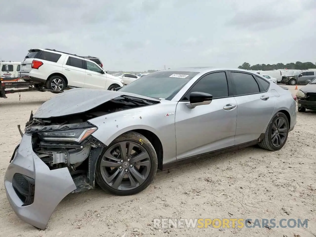 1 fotografías del automóvil dañado 19UUB5F5XNA005186 ACURA TLX 2022