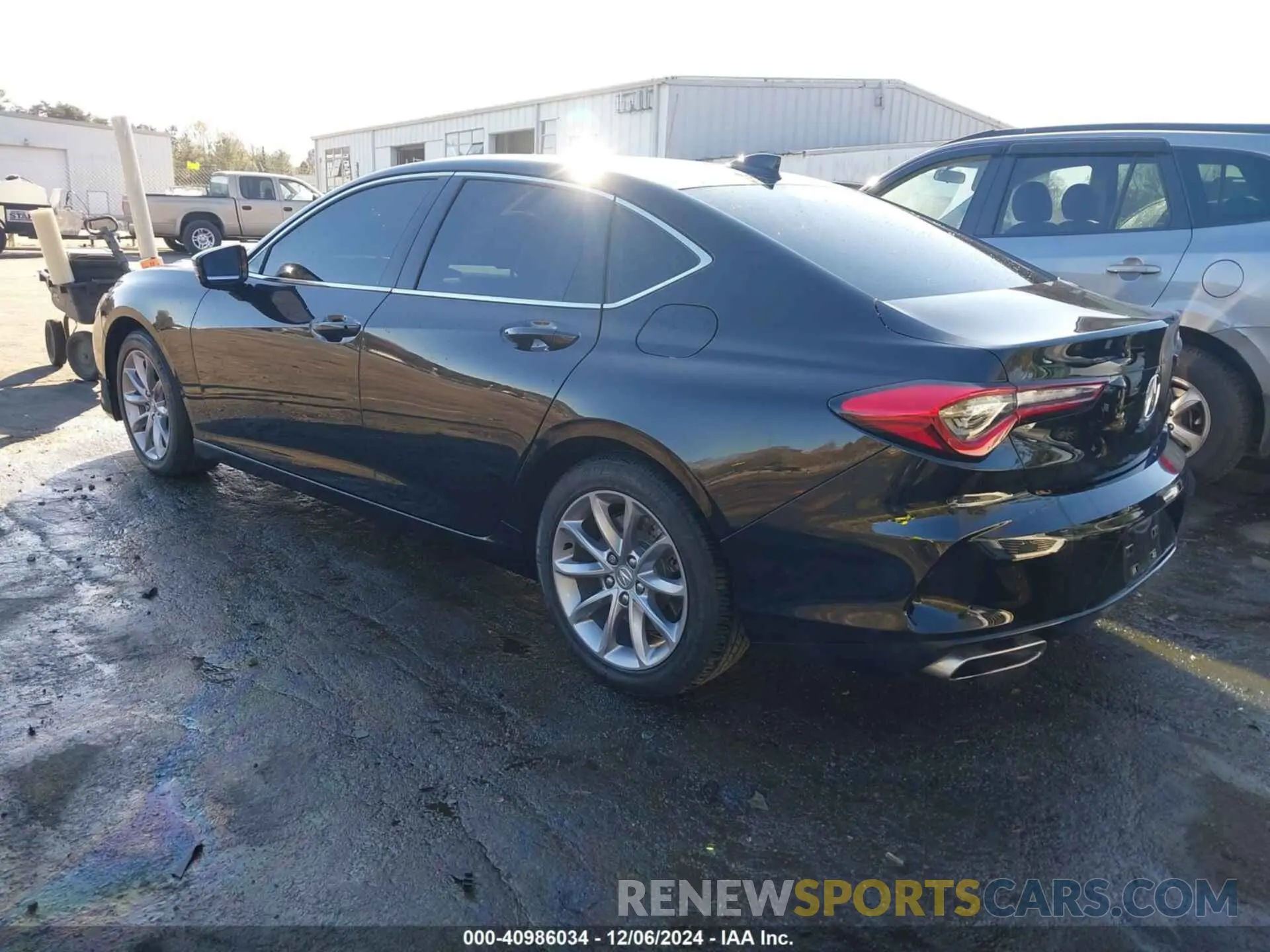 3 fotografías del automóvil dañado 19UUB6F33NA001694 ACURA TLX 2022