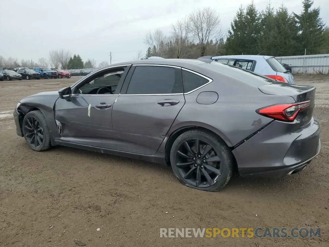 2 fotografías del automóvil dañado 19UUB6F47NA800211 ACURA TLX 2022