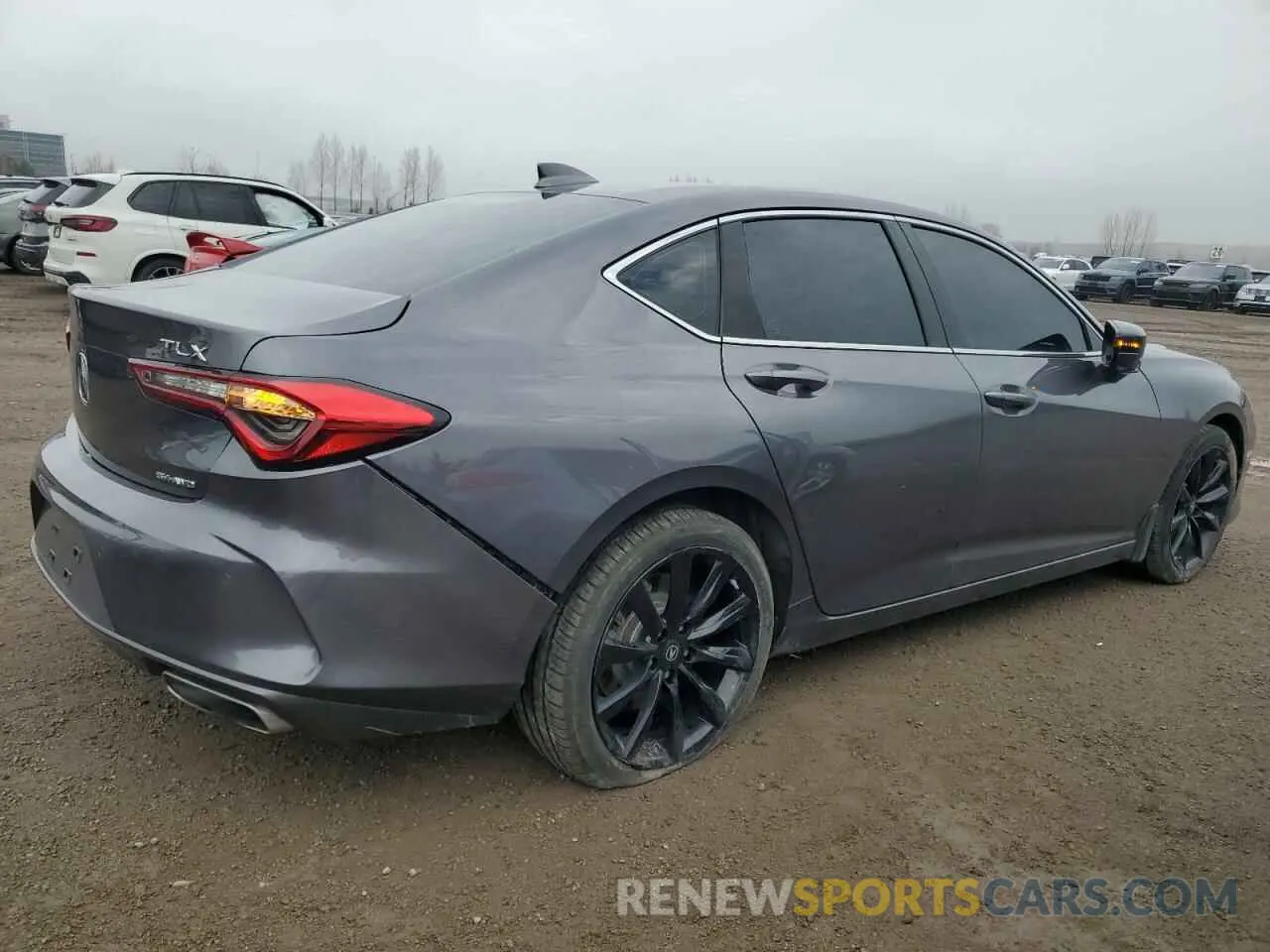 3 fotografías del automóvil dañado 19UUB6F47NA800211 ACURA TLX 2022