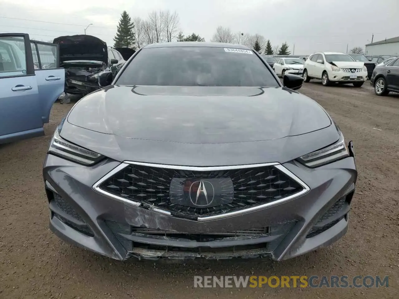 5 fotografías del automóvil dañado 19UUB6F47NA800211 ACURA TLX 2022