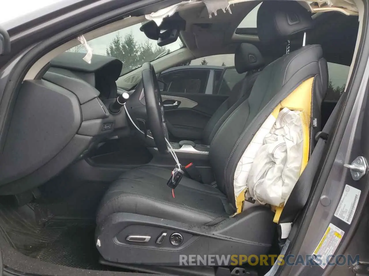 7 fotografías del automóvil dañado 19UUB6F47NA800211 ACURA TLX 2022