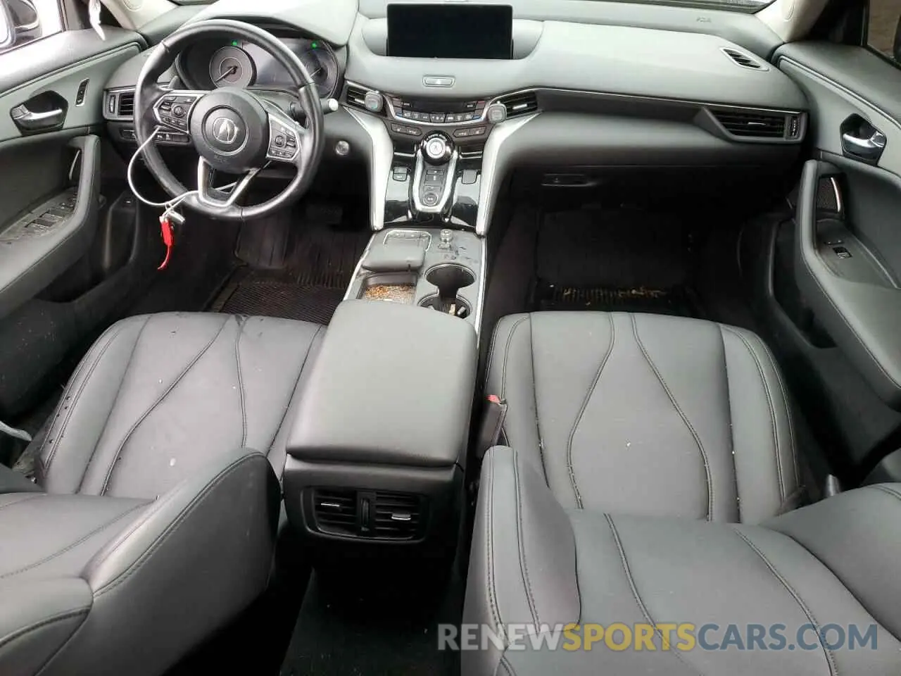 8 fotografías del automóvil dañado 19UUB6F47NA800211 ACURA TLX 2022