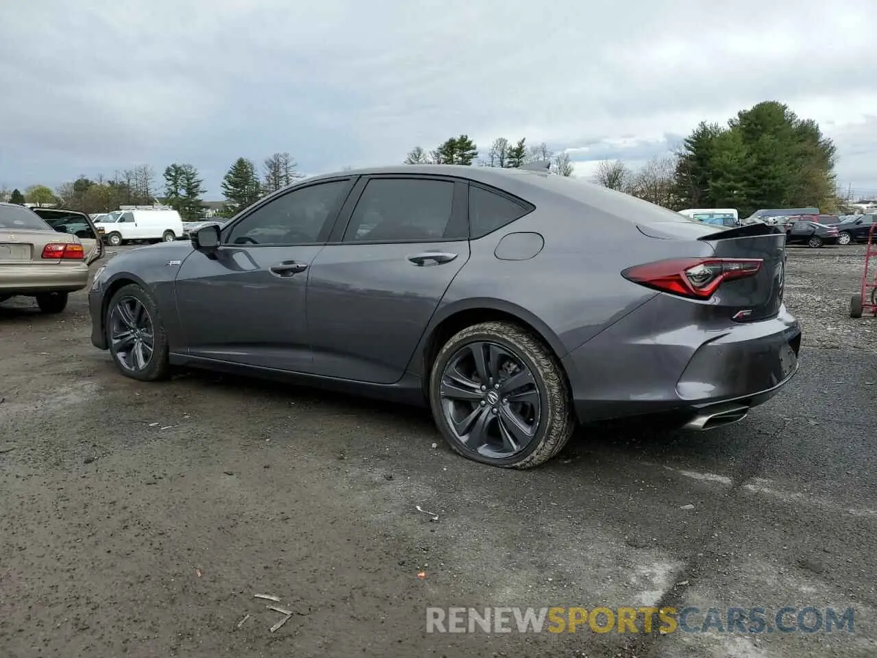 2 fotografías del automóvil dañado 19UUB6F50NA001041 ACURA TLX 2022