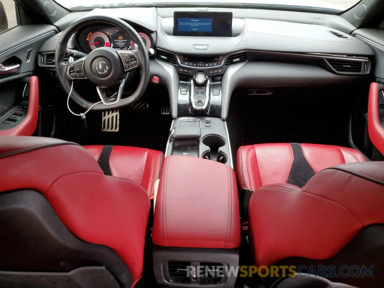 8 fotografías del automóvil dañado 19UUB6F50NA001041 ACURA TLX 2022