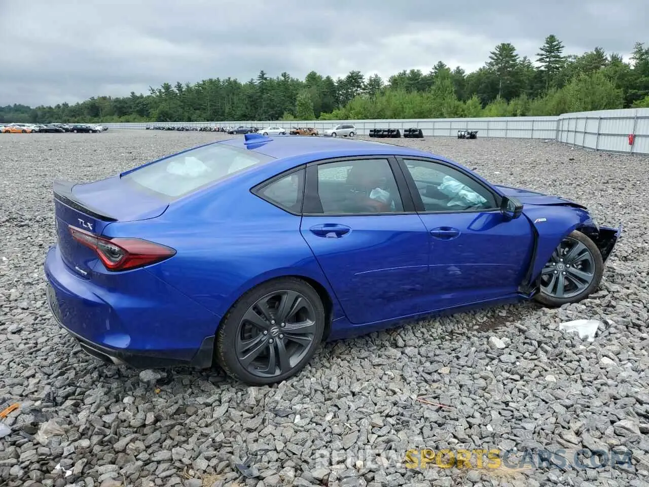 3 fotografías del automóvil dañado 19UUB6F51NA001811 ACURA TLX 2022