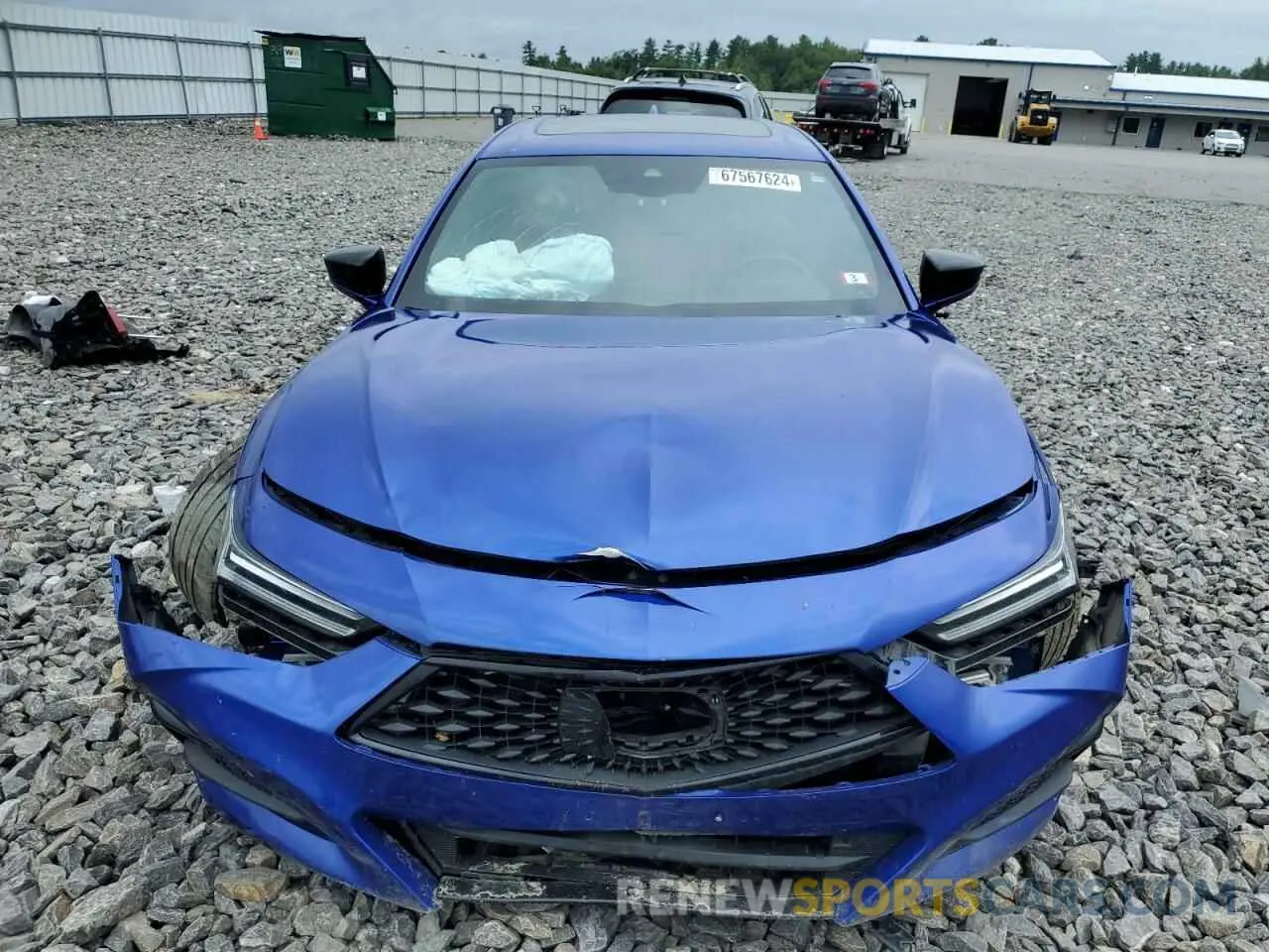 5 fotografías del automóvil dañado 19UUB6F51NA001811 ACURA TLX 2022