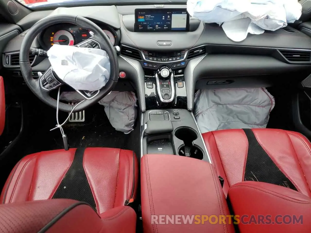 8 fotografías del automóvil dañado 19UUB6F51NA001811 ACURA TLX 2022