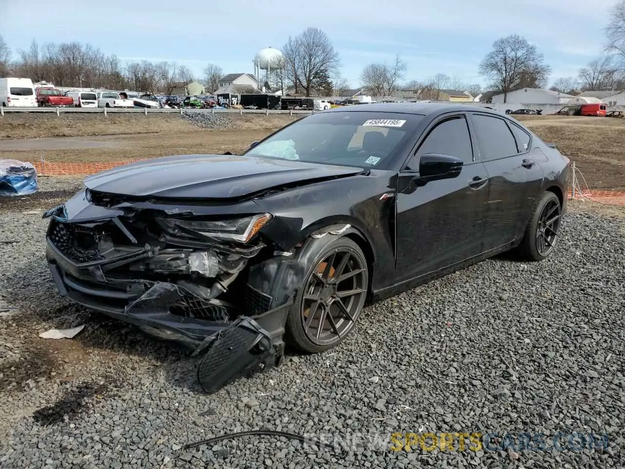 1 fotografías del automóvil dañado 19UUB6F52NA003888 ACURA TLX 2022