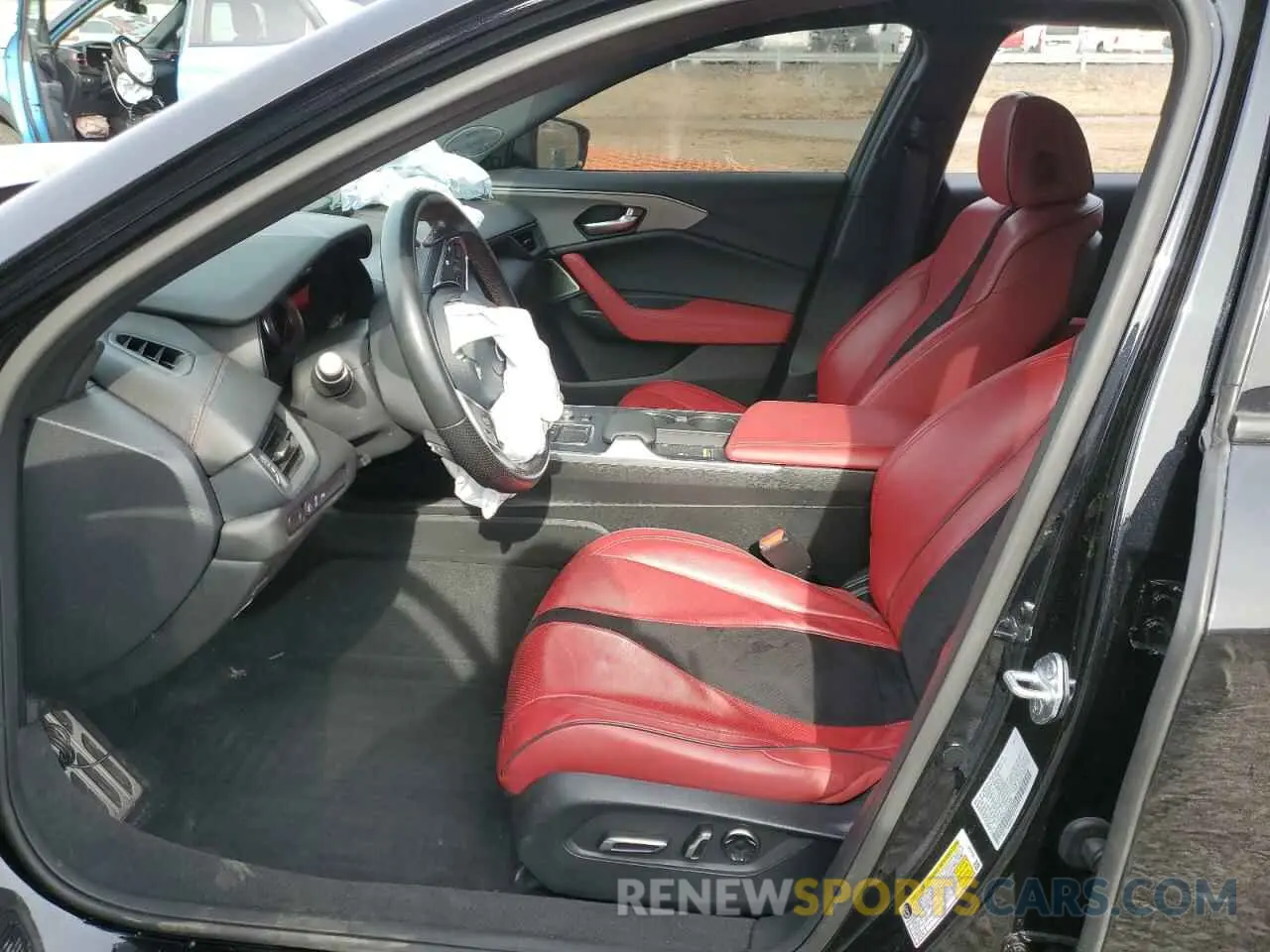 7 fotografías del automóvil dañado 19UUB6F52NA003888 ACURA TLX 2022