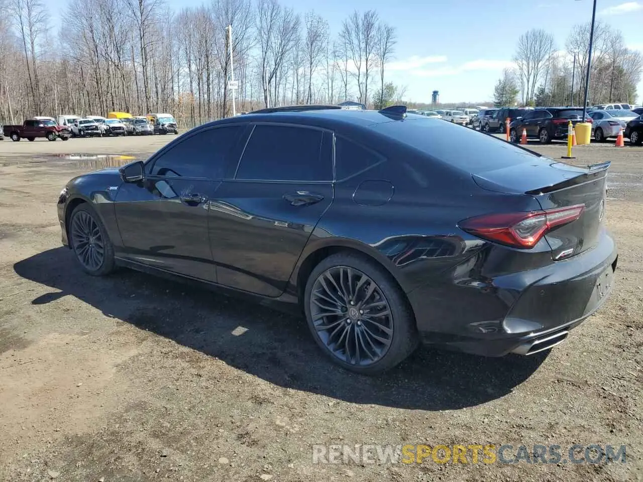2 fotografías del automóvil dañado 19UUB6F55NA002749 ACURA TLX 2022