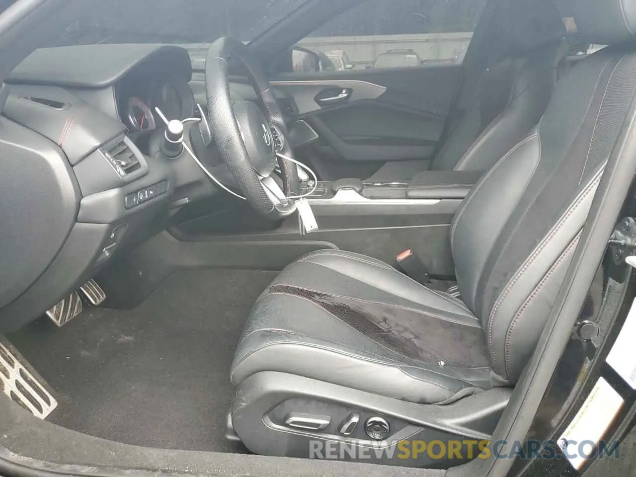 7 fotografías del automóvil dañado 19UUB6F55NA002749 ACURA TLX 2022