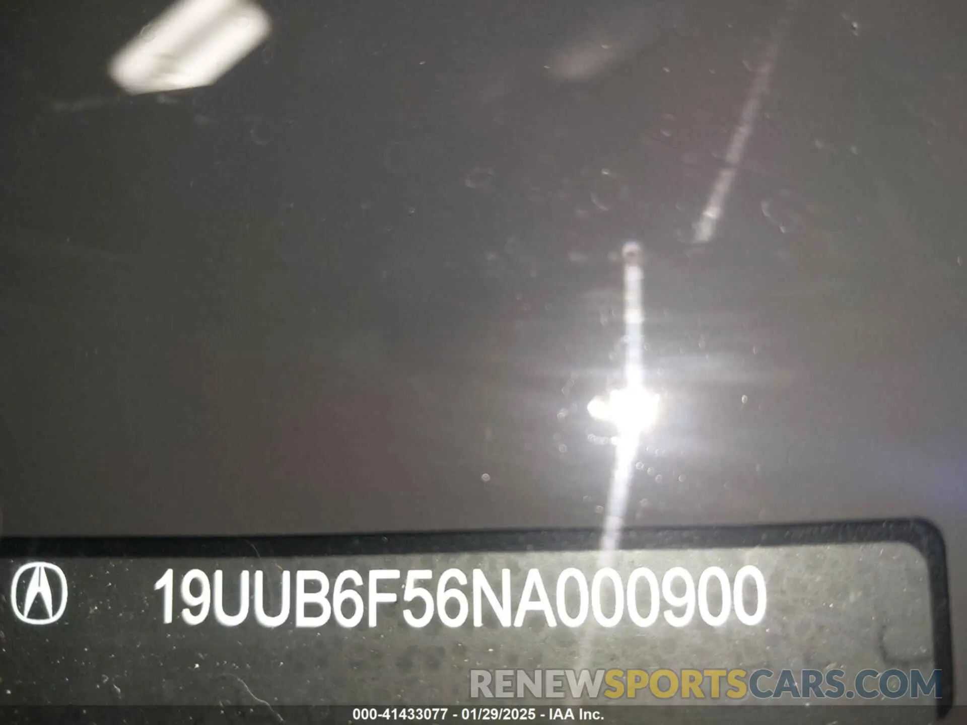 18 fotografías del automóvil dañado 19UUB6F56NA000900 ACURA TLX 2022