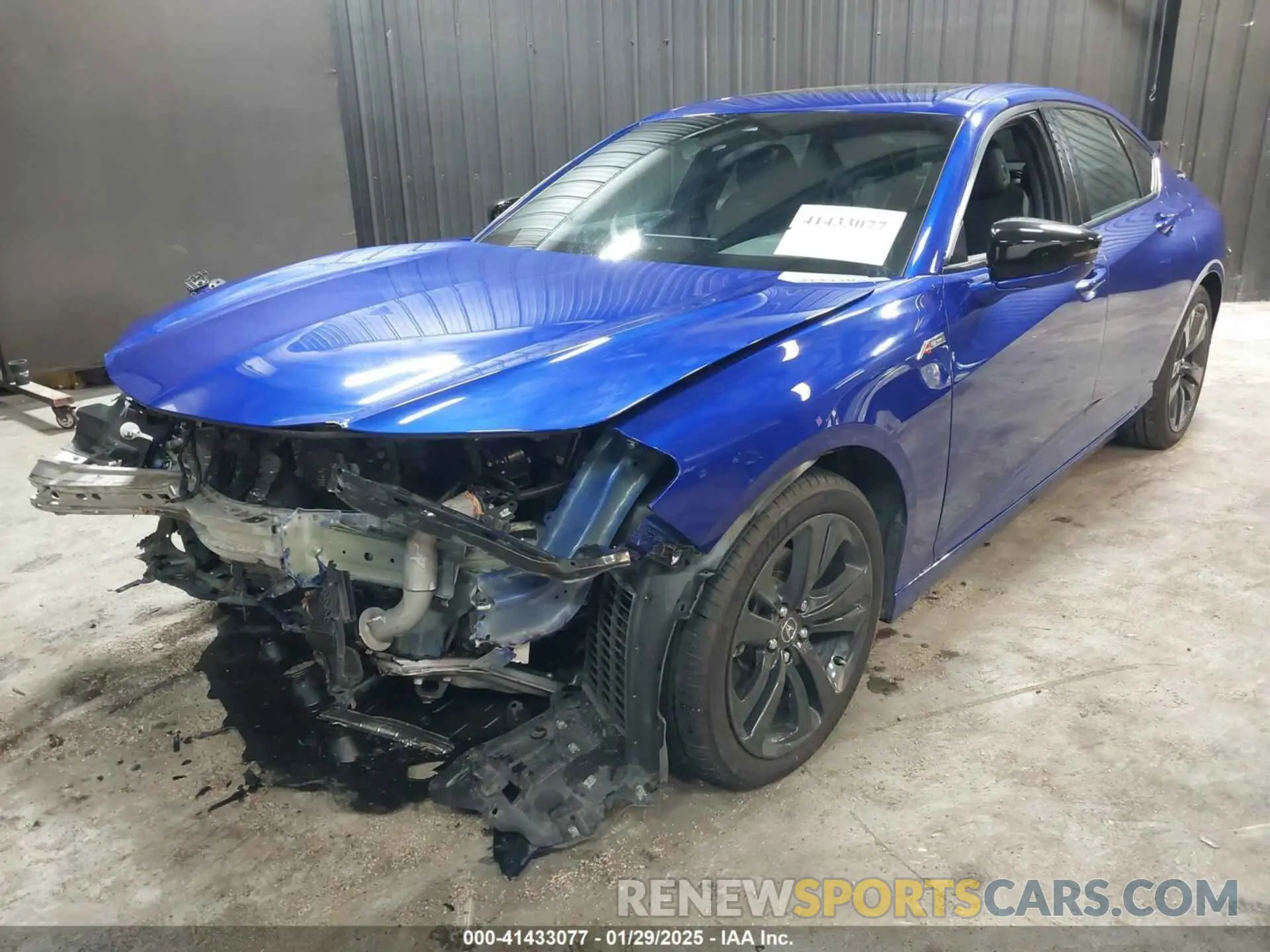 2 fotografías del automóvil dañado 19UUB6F56NA000900 ACURA TLX 2022
