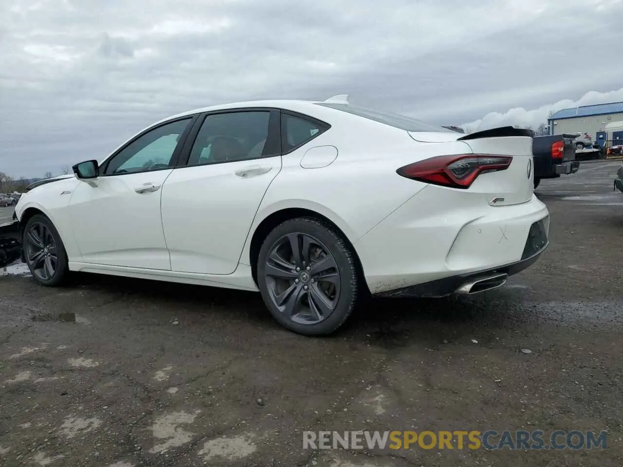 2 fotografías del automóvil dañado 19UUB6F56NA003697 ACURA TLX 2022