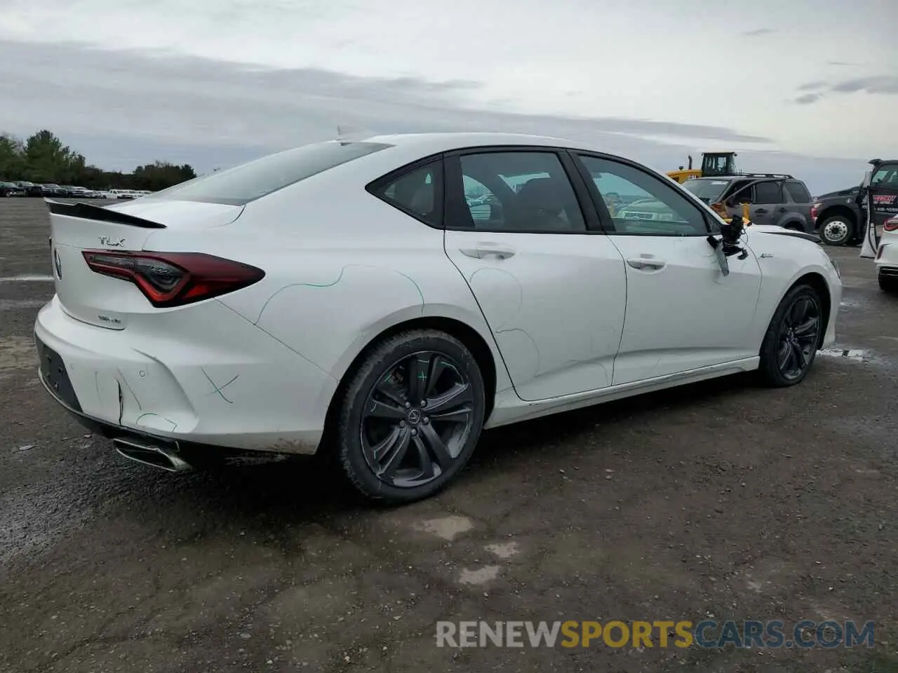 3 fotografías del automóvil dañado 19UUB6F56NA003697 ACURA TLX 2022