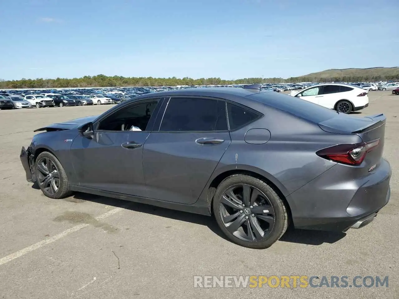 2 fotografías del automóvil dañado 19UUB6F57NA002610 ACURA TLX 2022