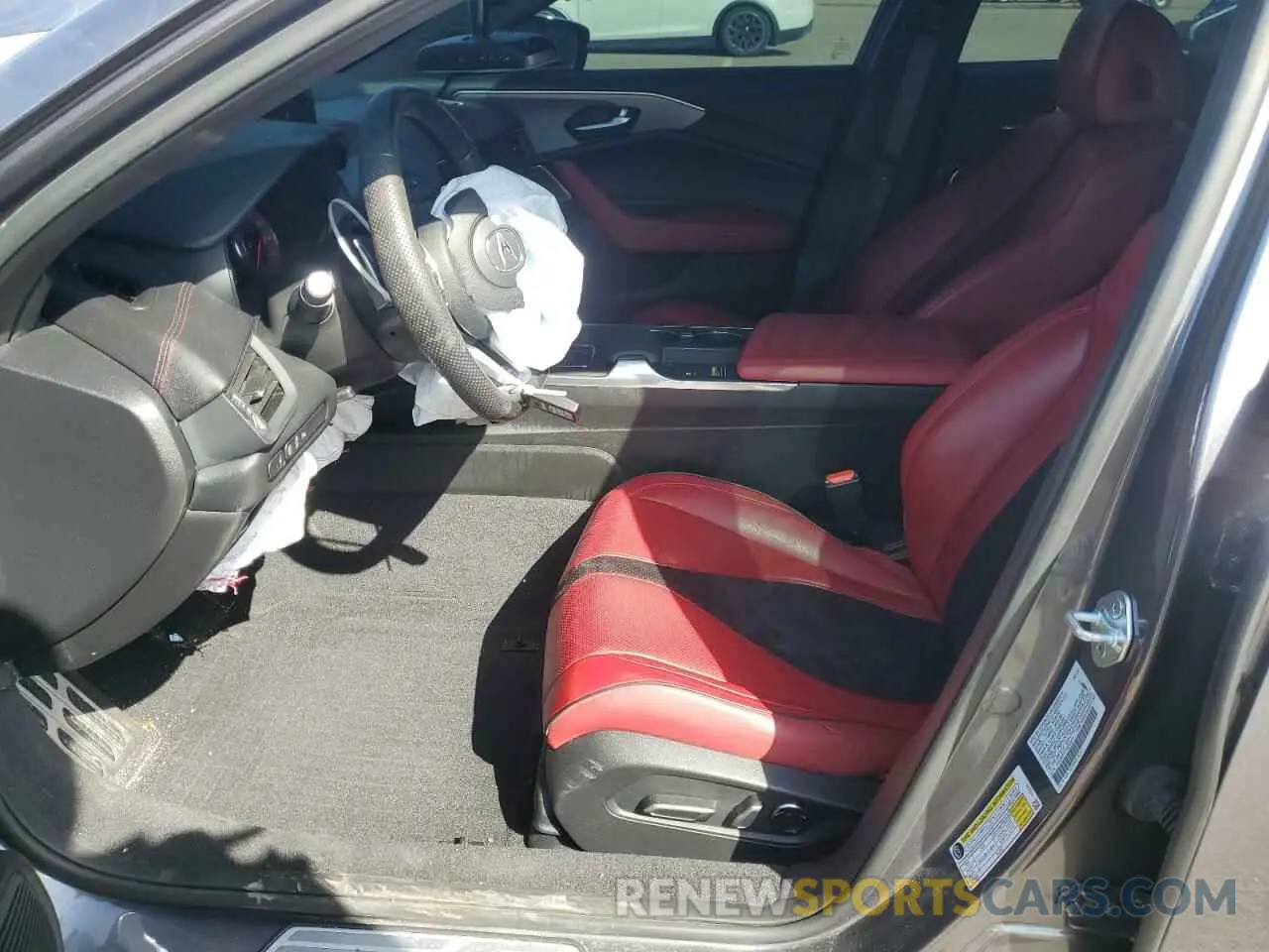 7 fotografías del automóvil dañado 19UUB6F57NA002610 ACURA TLX 2022