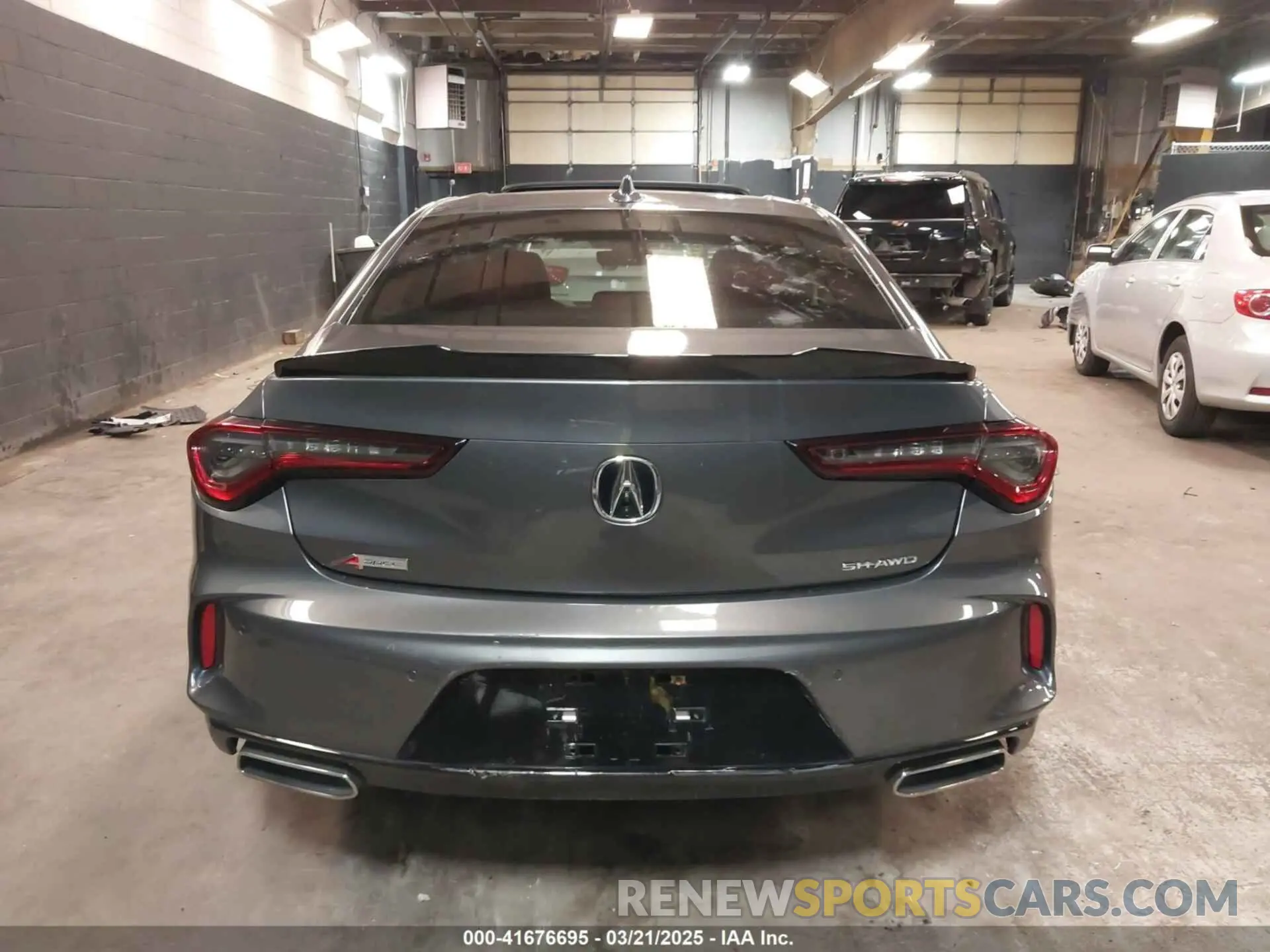 15 fotografías del automóvil dañado 19UUB6F59NA001068 ACURA TLX 2022