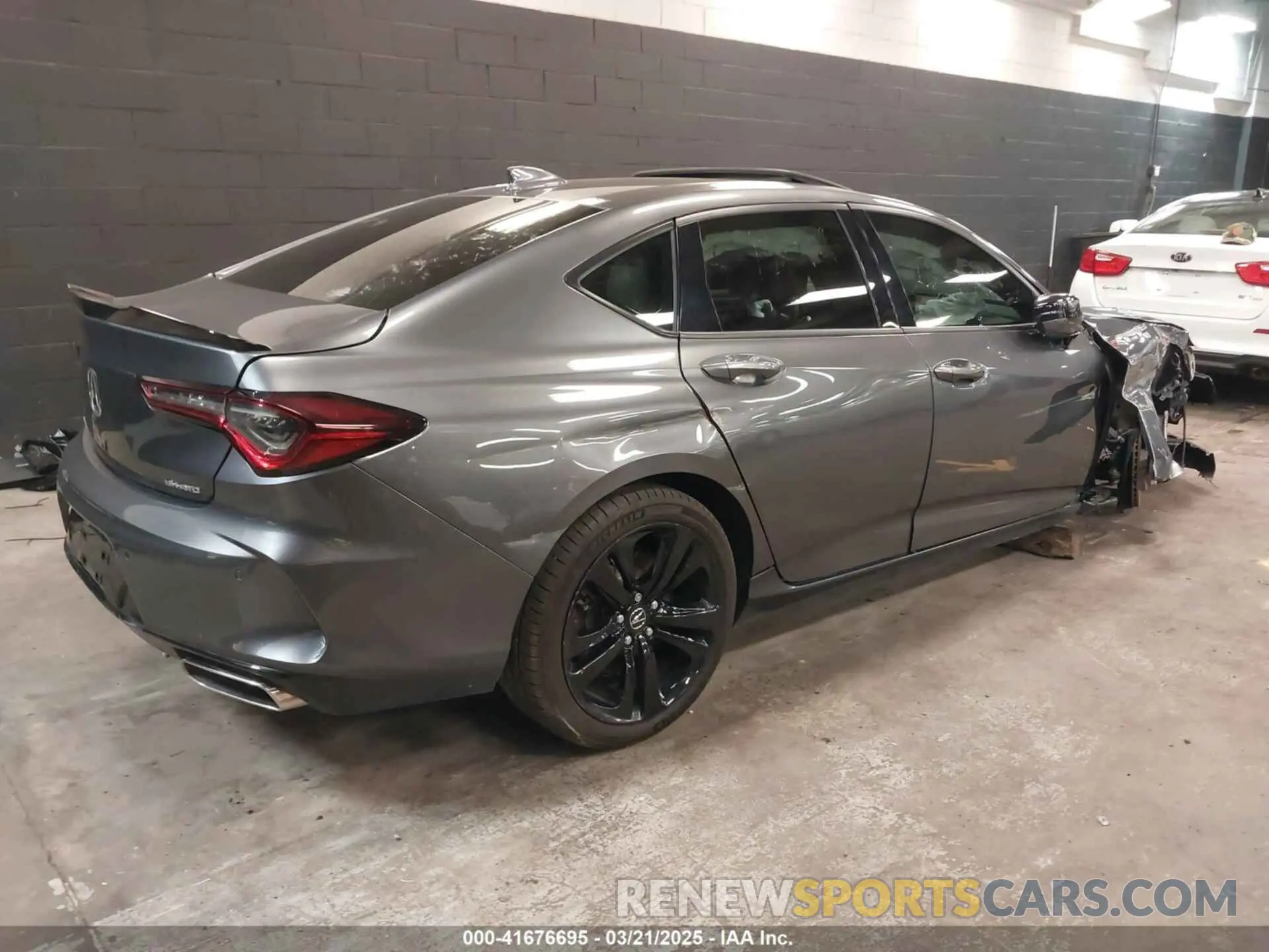 4 fotografías del automóvil dañado 19UUB6F59NA001068 ACURA TLX 2022