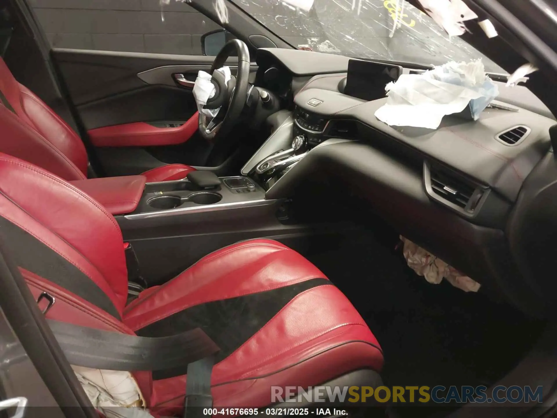 5 fotografías del automóvil dañado 19UUB6F59NA001068 ACURA TLX 2022