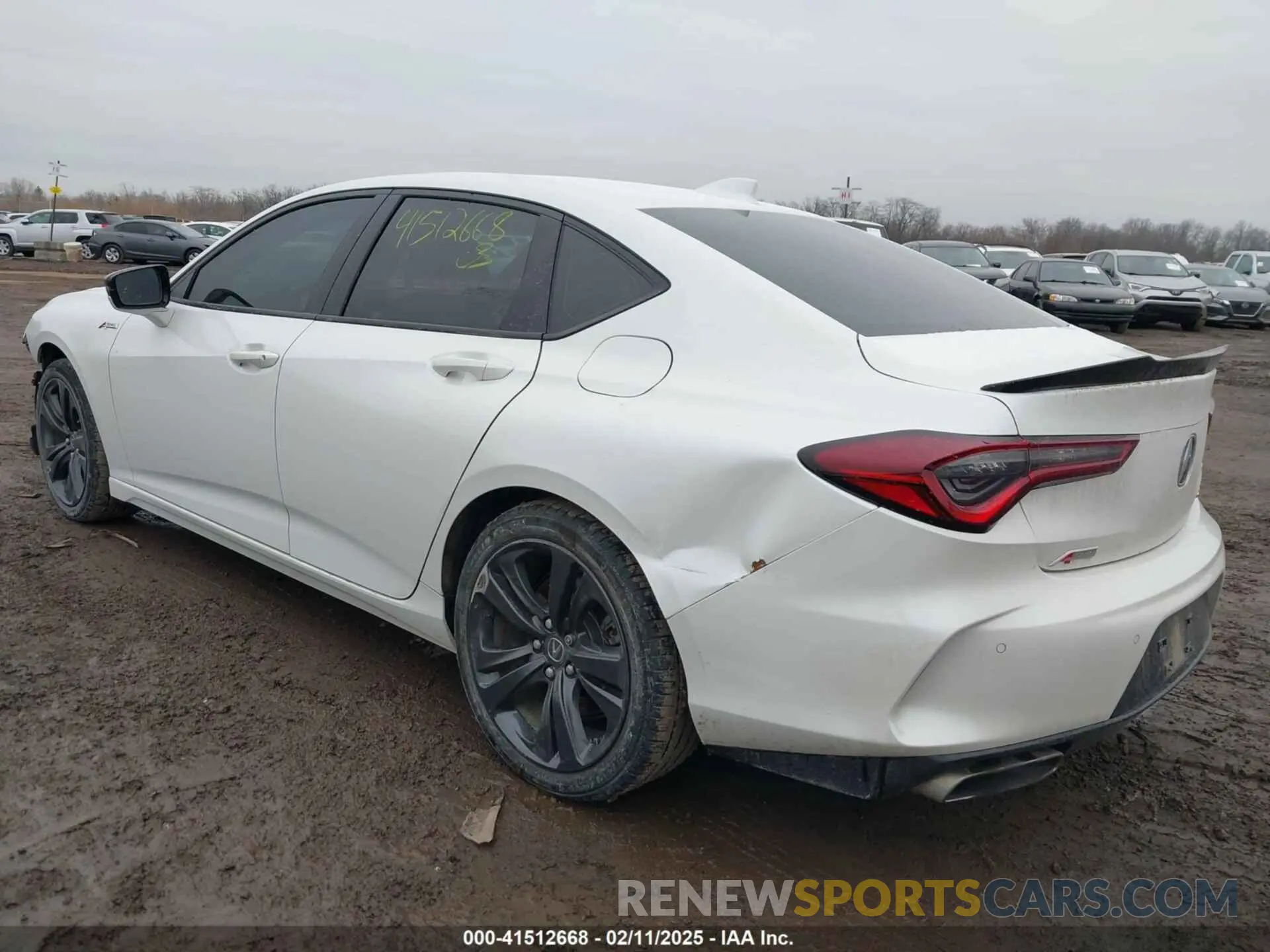 3 fotografías del automóvil dañado 19UUB6F59NA003712 ACURA TLX 2022