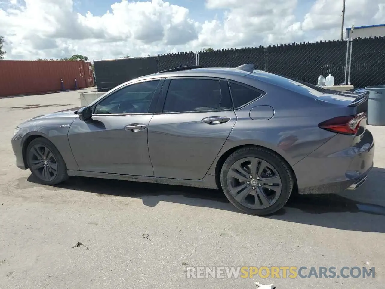 2 fotografías del automóvil dañado 19UUB6F59NA003788 ACURA TLX 2022
