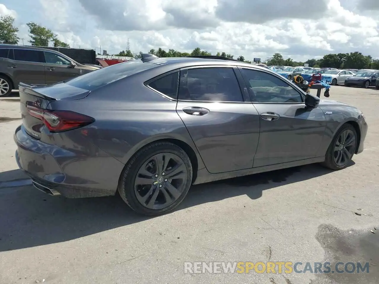 3 fotografías del automóvil dañado 19UUB6F59NA003788 ACURA TLX 2022