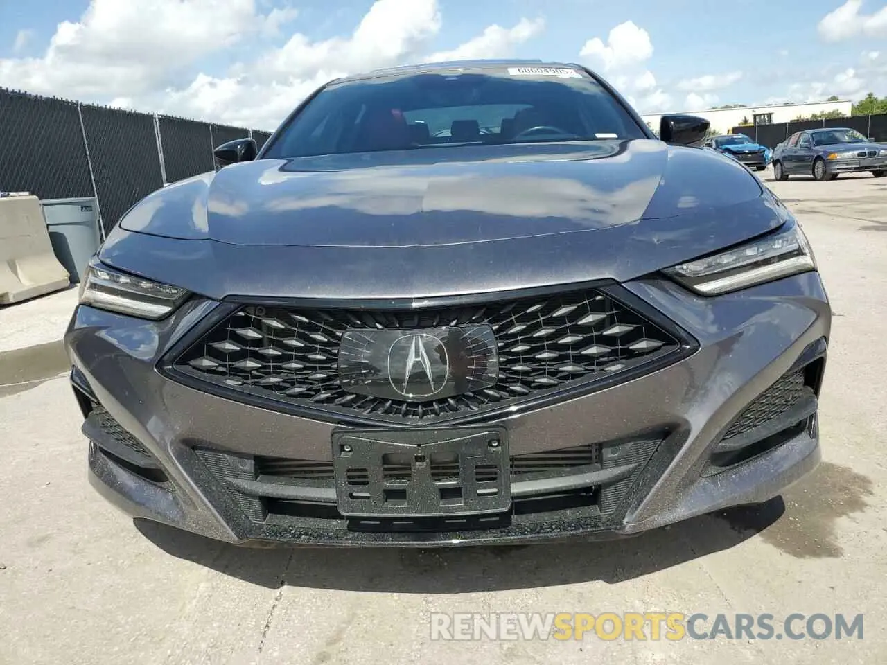 5 fotografías del automóvil dañado 19UUB6F59NA003788 ACURA TLX 2022