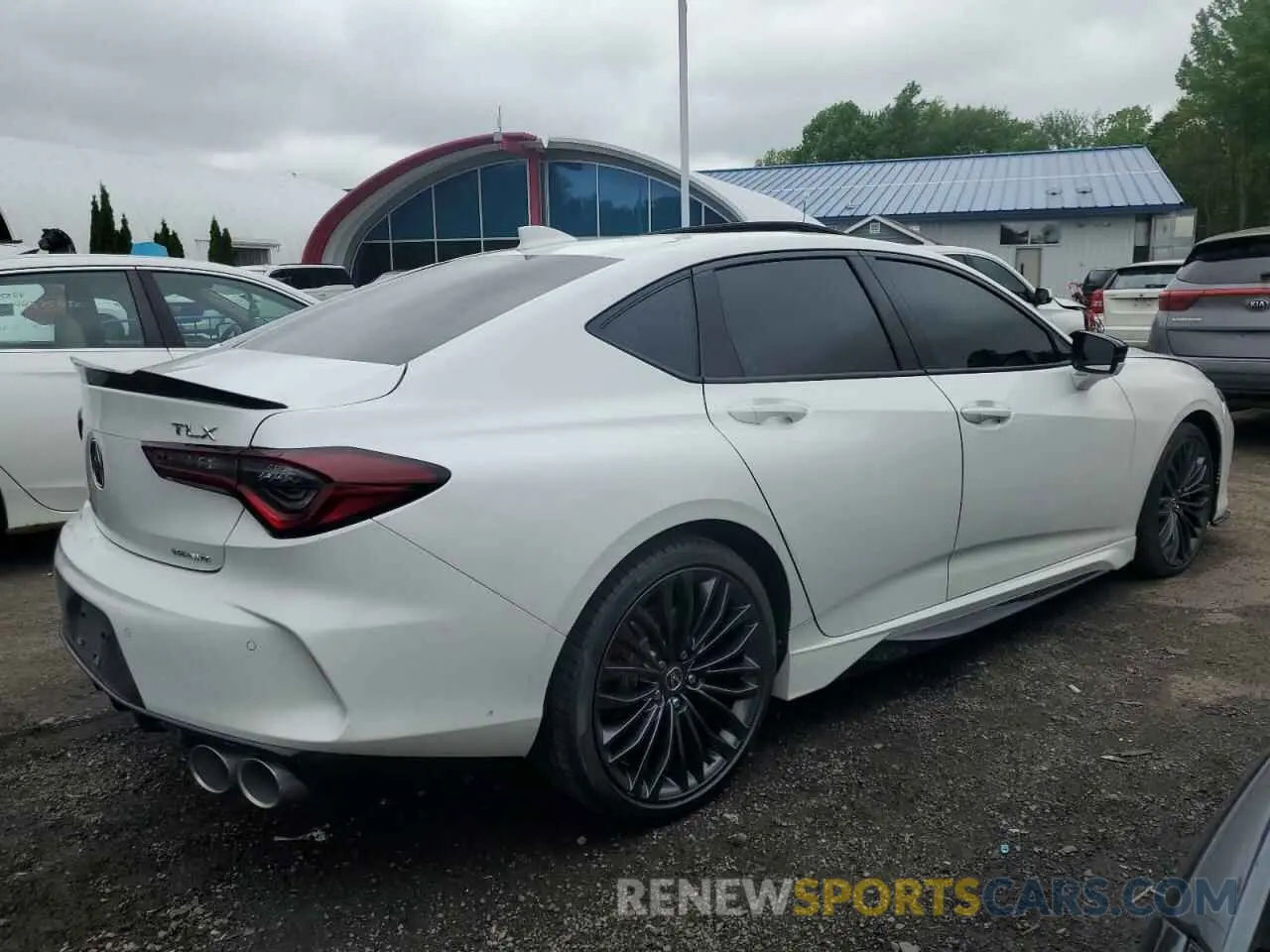 3 fotografías del automóvil dañado 19UUB7F04NA001148 ACURA TLX 2022