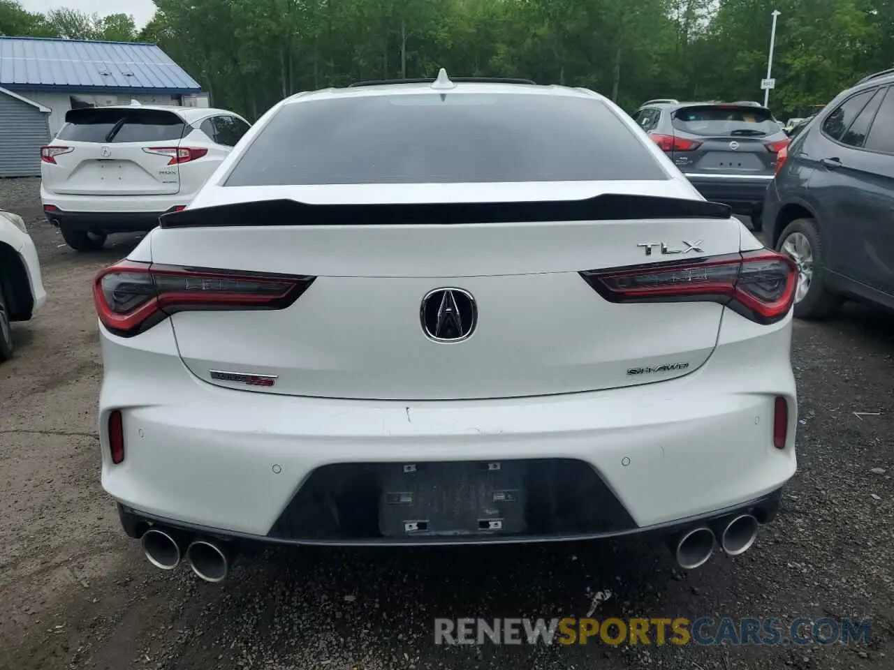 6 fotografías del automóvil dañado 19UUB7F04NA001148 ACURA TLX 2022