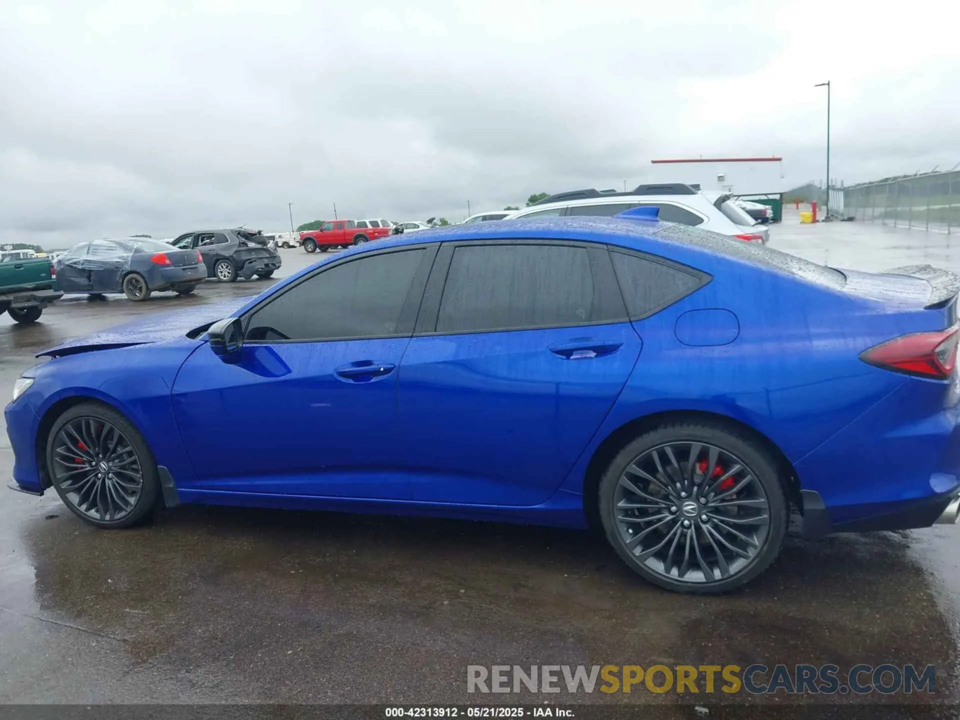15 fotografías del automóvil dañado 19UUB7F08NA001041 ACURA TLX 2022