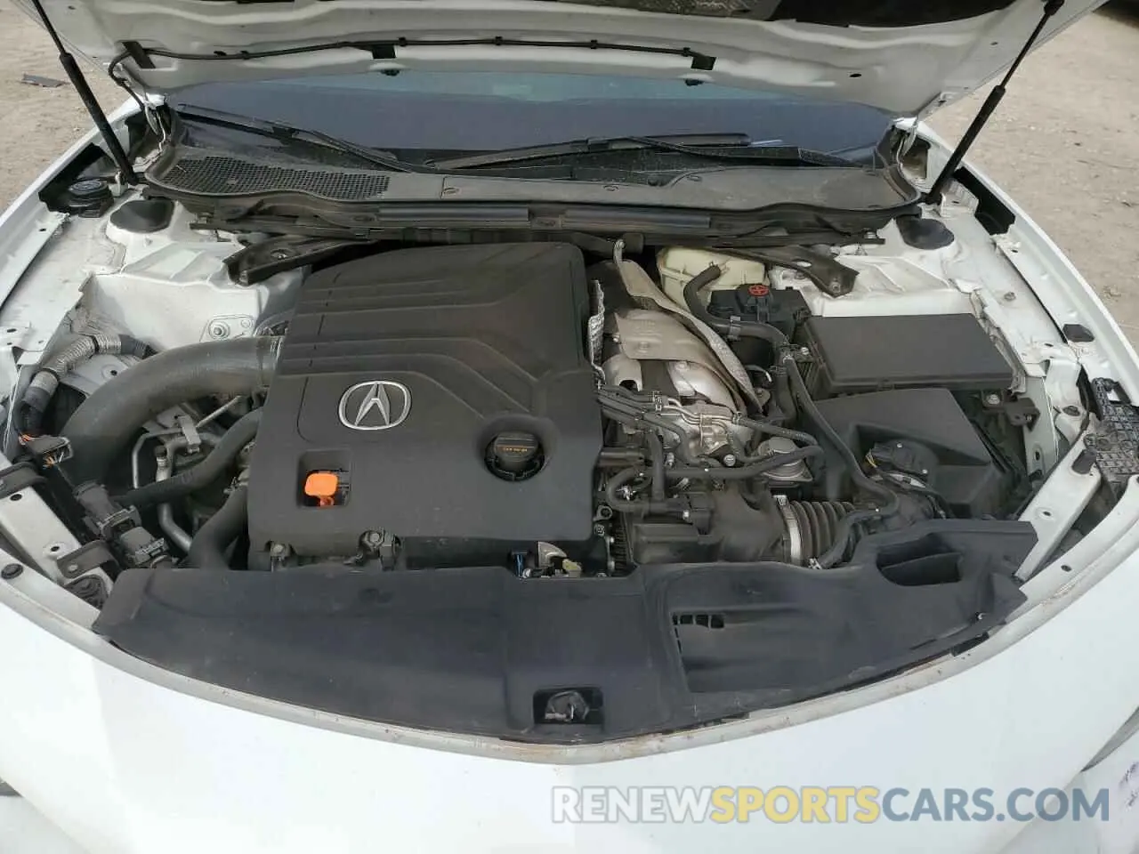 11 fotografías del automóvil dañado 19UUB7F92NA002300 ACURA TLX 2022
