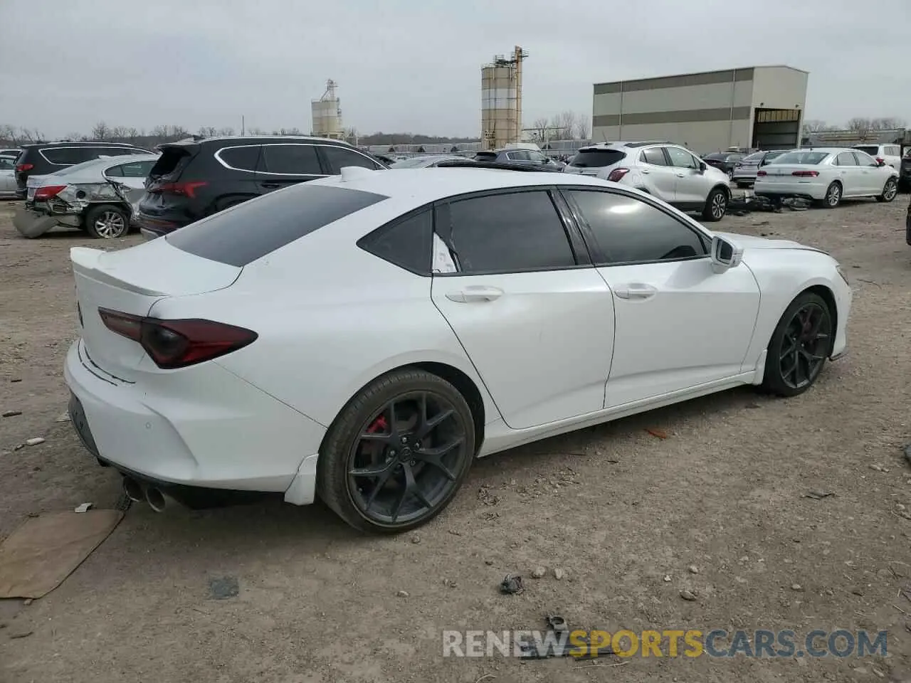 3 fotografías del automóvil dañado 19UUB7F92NA002300 ACURA TLX 2022