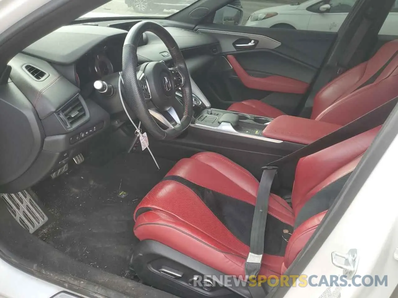 7 fotografías del automóvil dañado 19UUB7F92NA002300 ACURA TLX 2022
