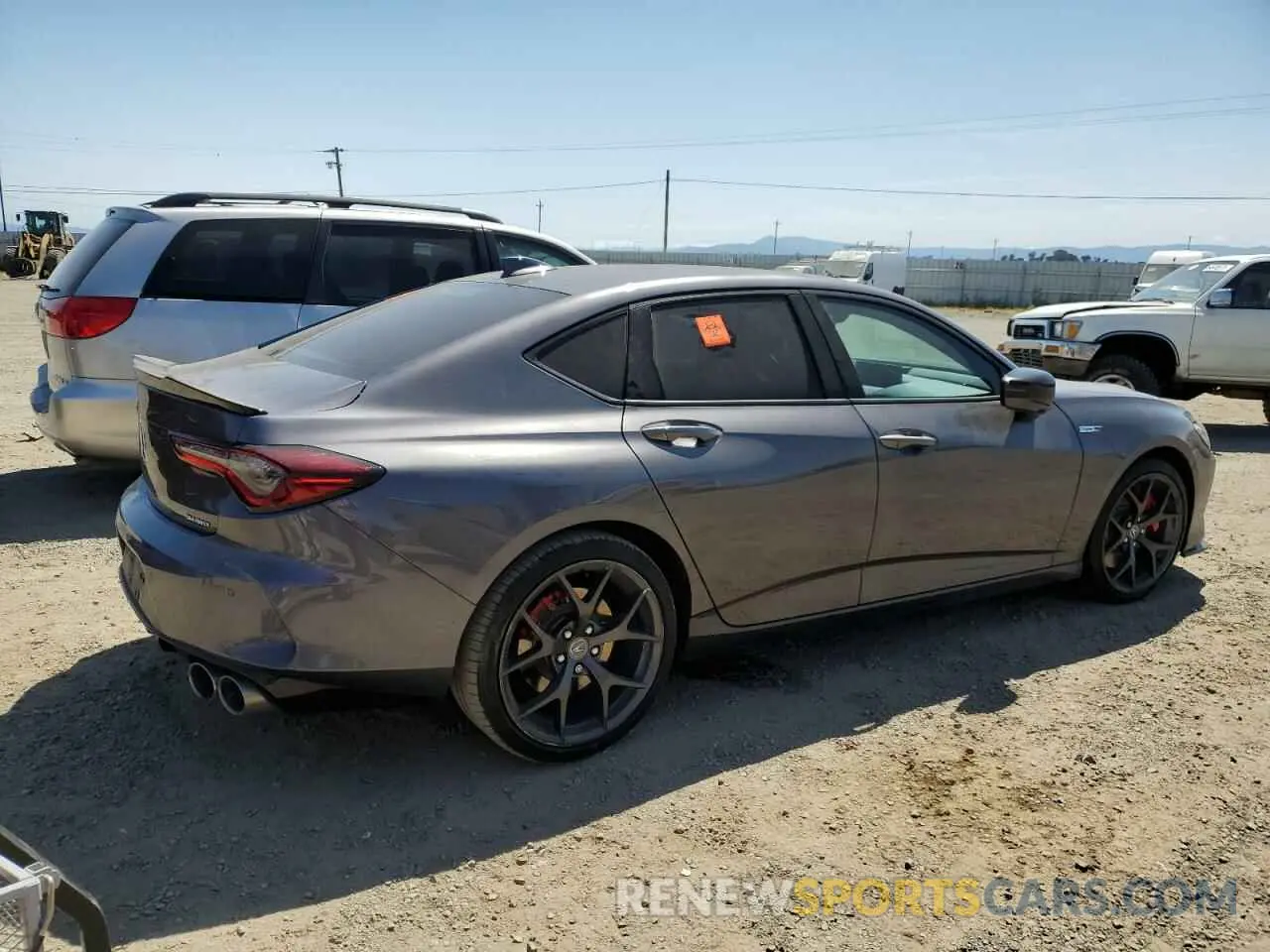 3 fotografías del automóvil dañado 19UUB7F93NA000913 ACURA TLX 2022