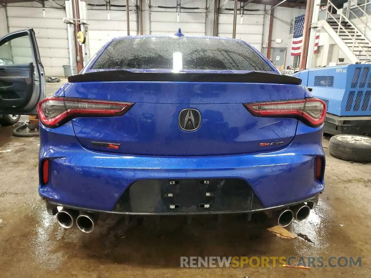 6 fotografías del automóvil dañado 19UUB7F93NA000958 ACURA TLX 2022
