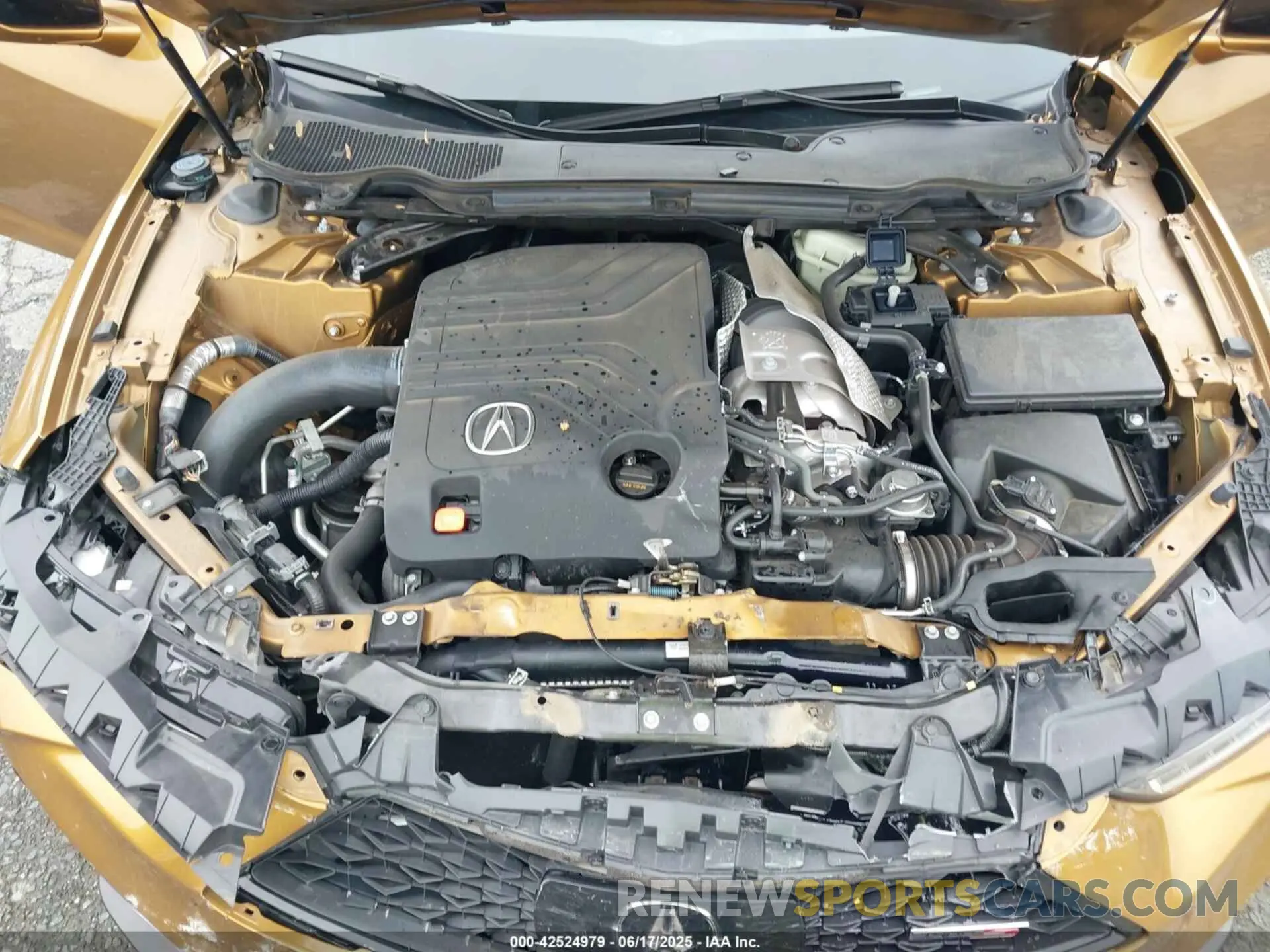 10 fotografías del automóvil dañado 19UUB7F96NA001523 ACURA TLX 2022