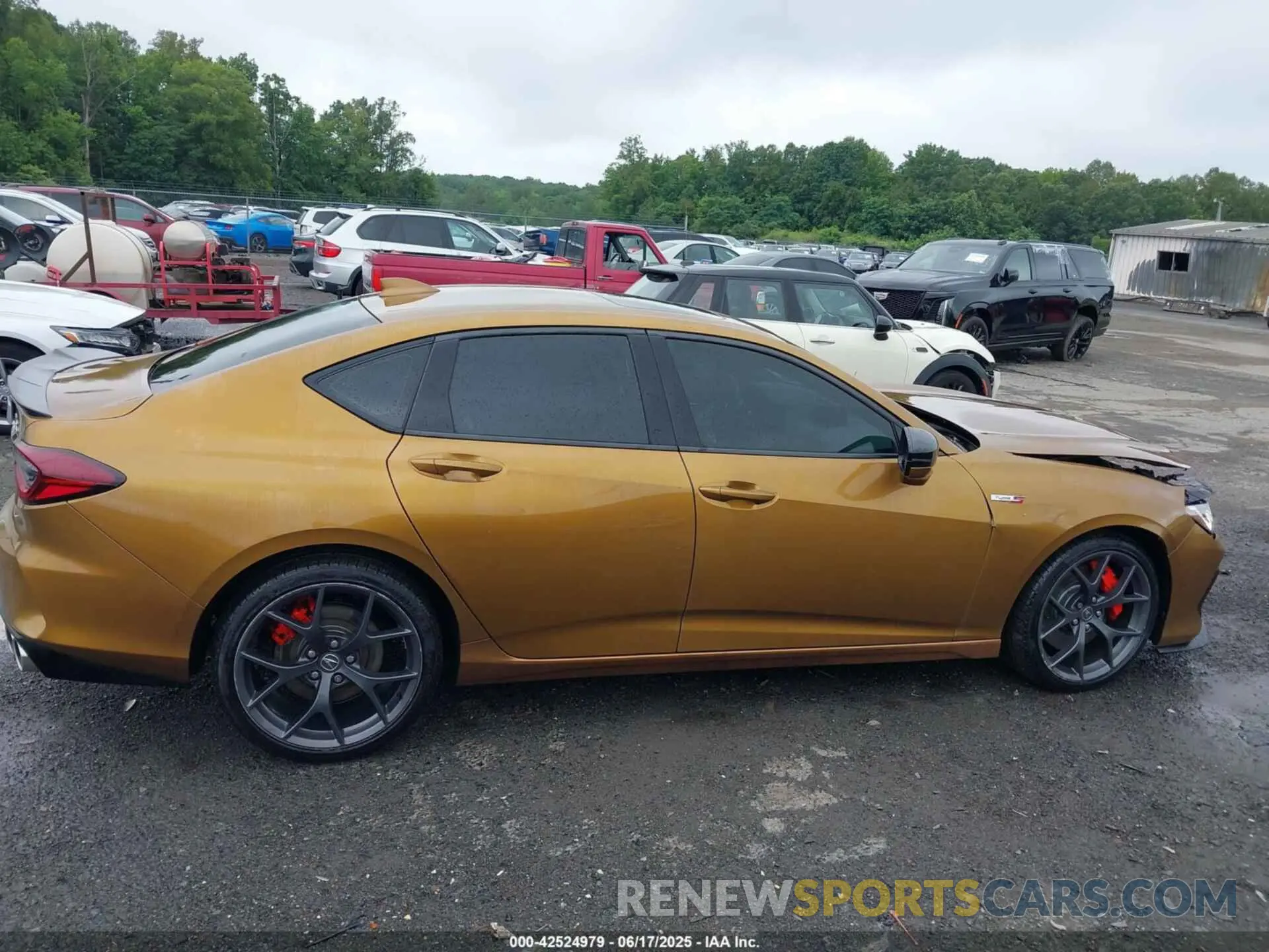 14 fotografías del automóvil dañado 19UUB7F96NA001523 ACURA TLX 2022