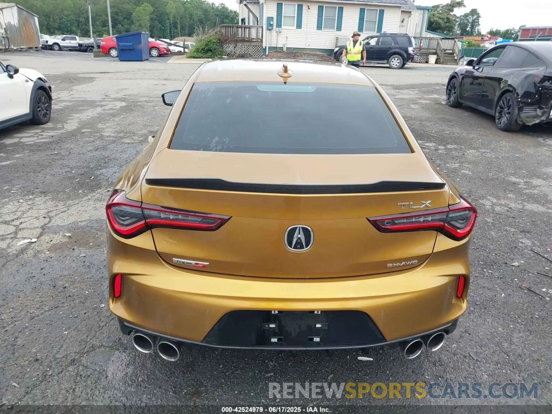 17 fotografías del automóvil dañado 19UUB7F96NA001523 ACURA TLX 2022