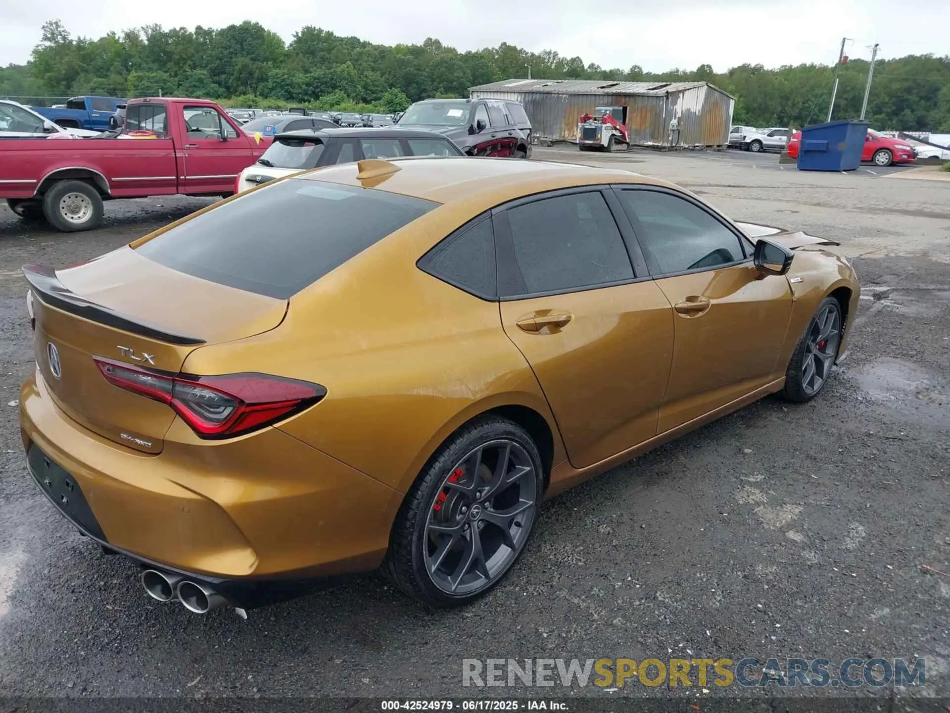 4 fotografías del automóvil dañado 19UUB7F96NA001523 ACURA TLX 2022