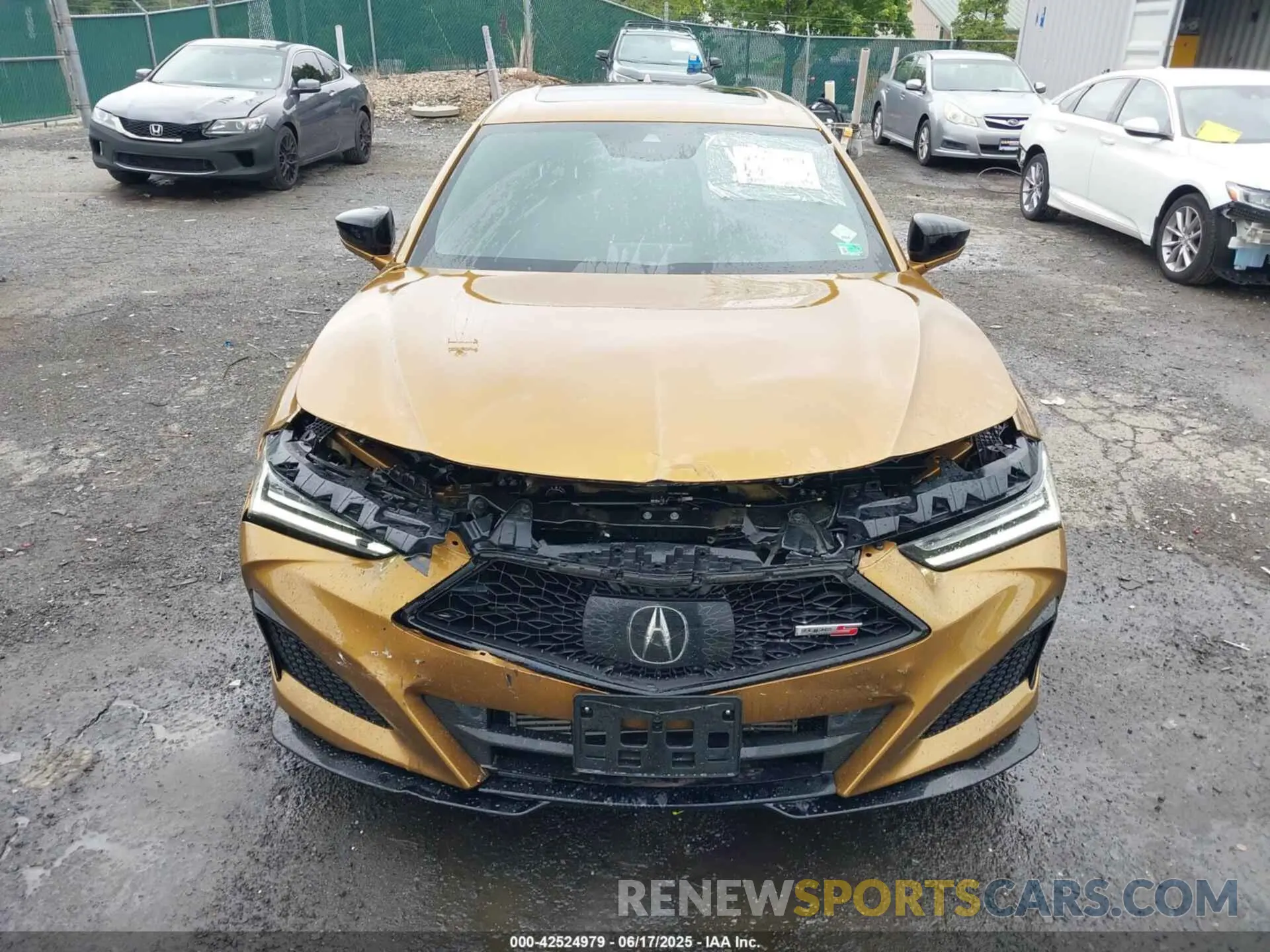 6 fotografías del automóvil dañado 19UUB7F96NA001523 ACURA TLX 2022