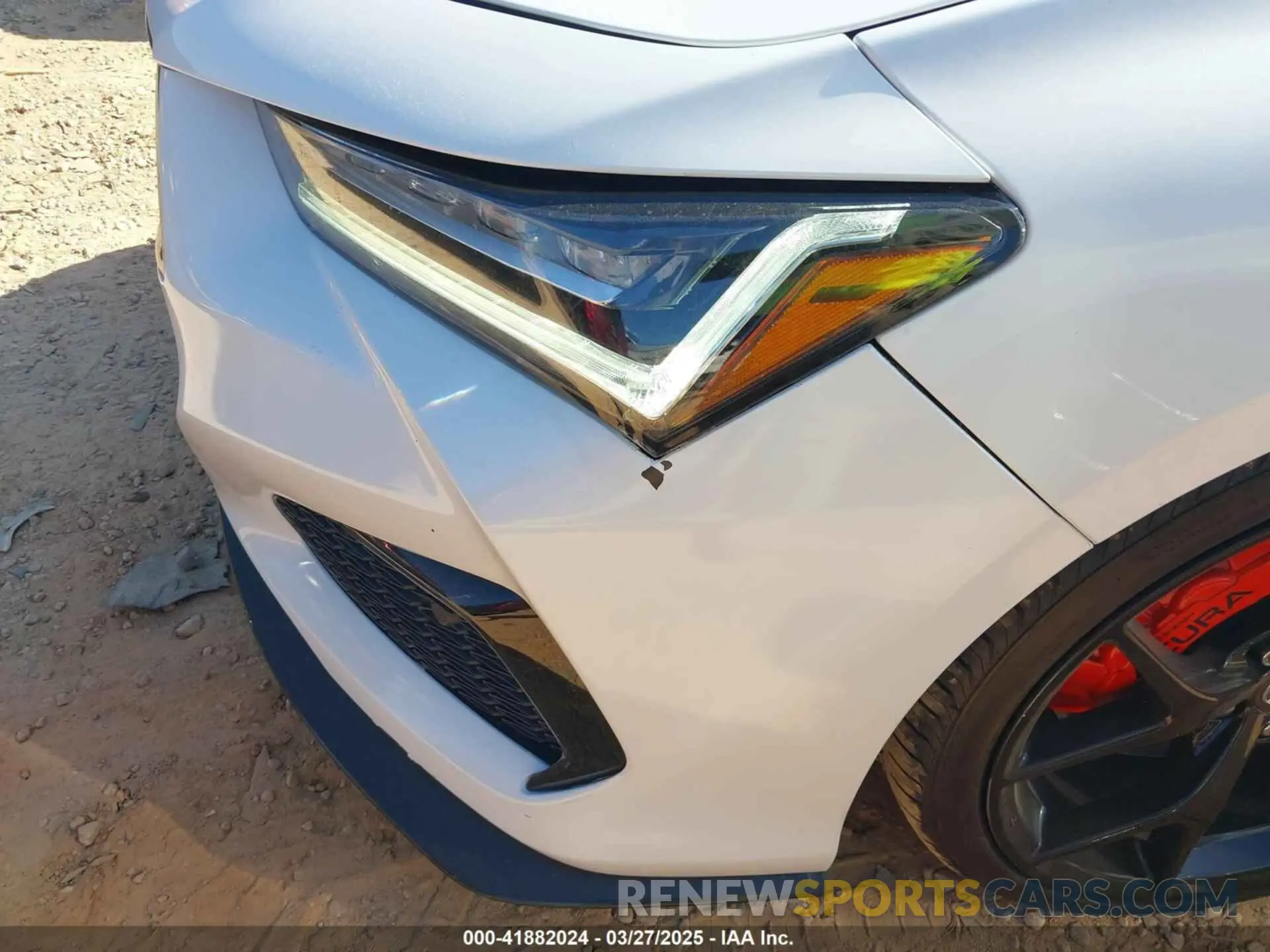 6 fotografías del automóvil dañado 19UUB7F98NA002494 ACURA TLX 2022