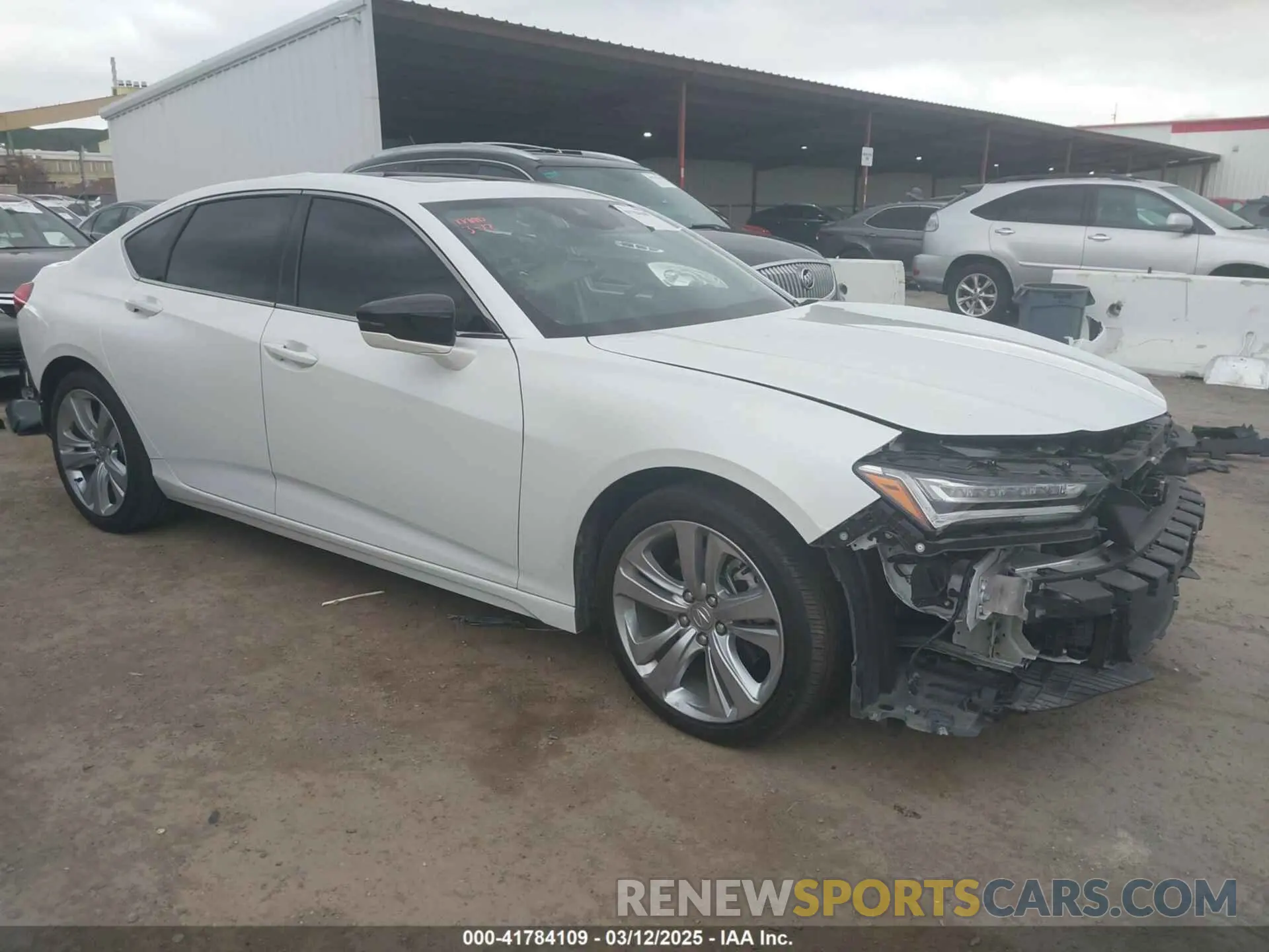 1 fotografías del automóvil dañado 19UUB5F41PA003031 ACURA TLX 2023