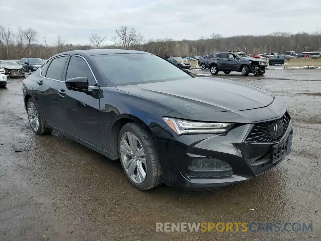 4 fotografías del automóvil dañado 19UUB5F45PA003761 ACURA TLX 2023