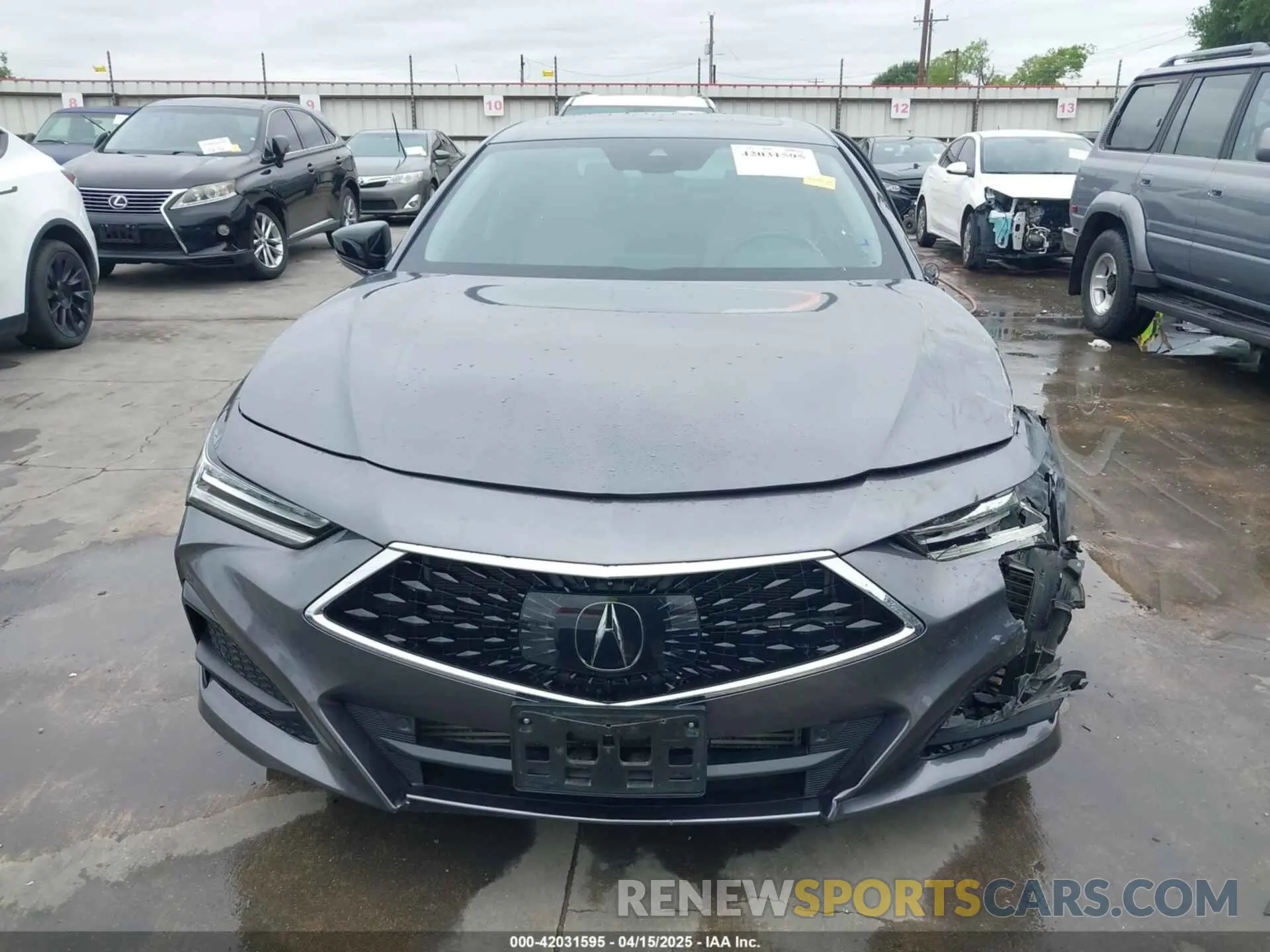 13 fotografías del automóvil dañado 19UUB5F46PA002750 ACURA TLX 2023
