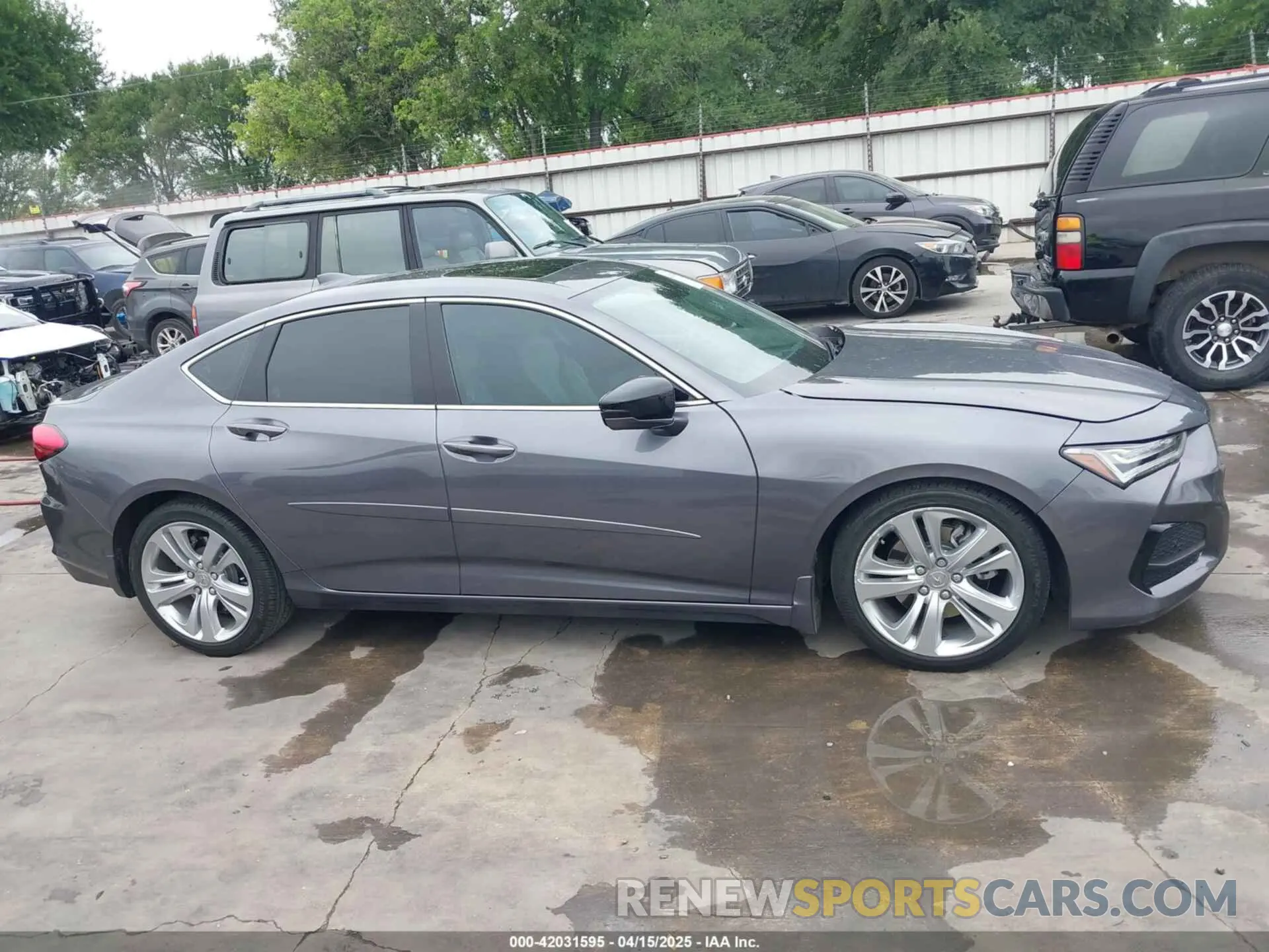 14 fotografías del automóvil dañado 19UUB5F46PA002750 ACURA TLX 2023