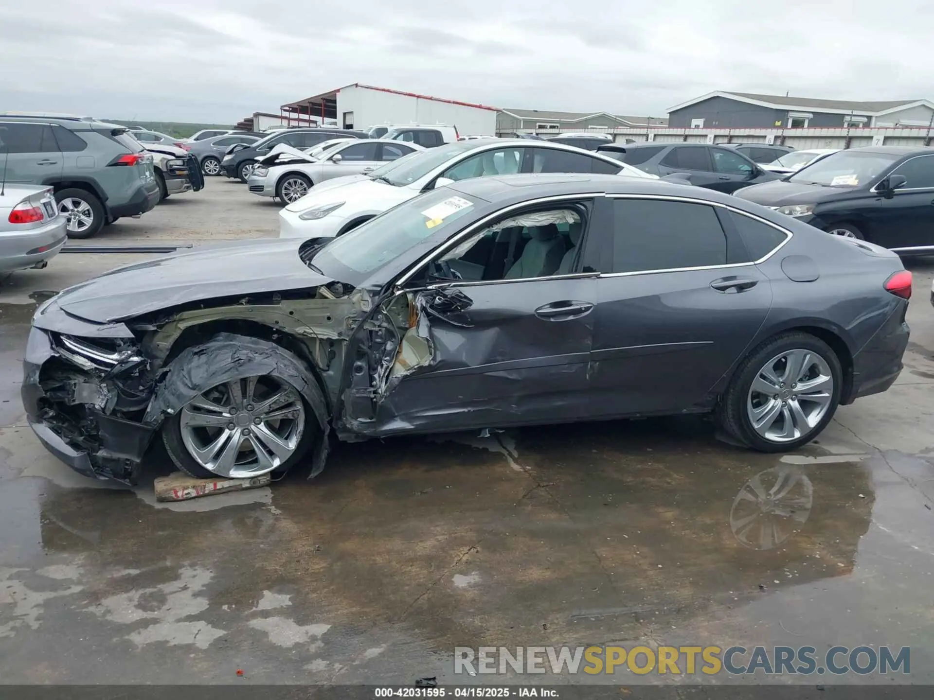 15 fotografías del automóvil dañado 19UUB5F46PA002750 ACURA TLX 2023